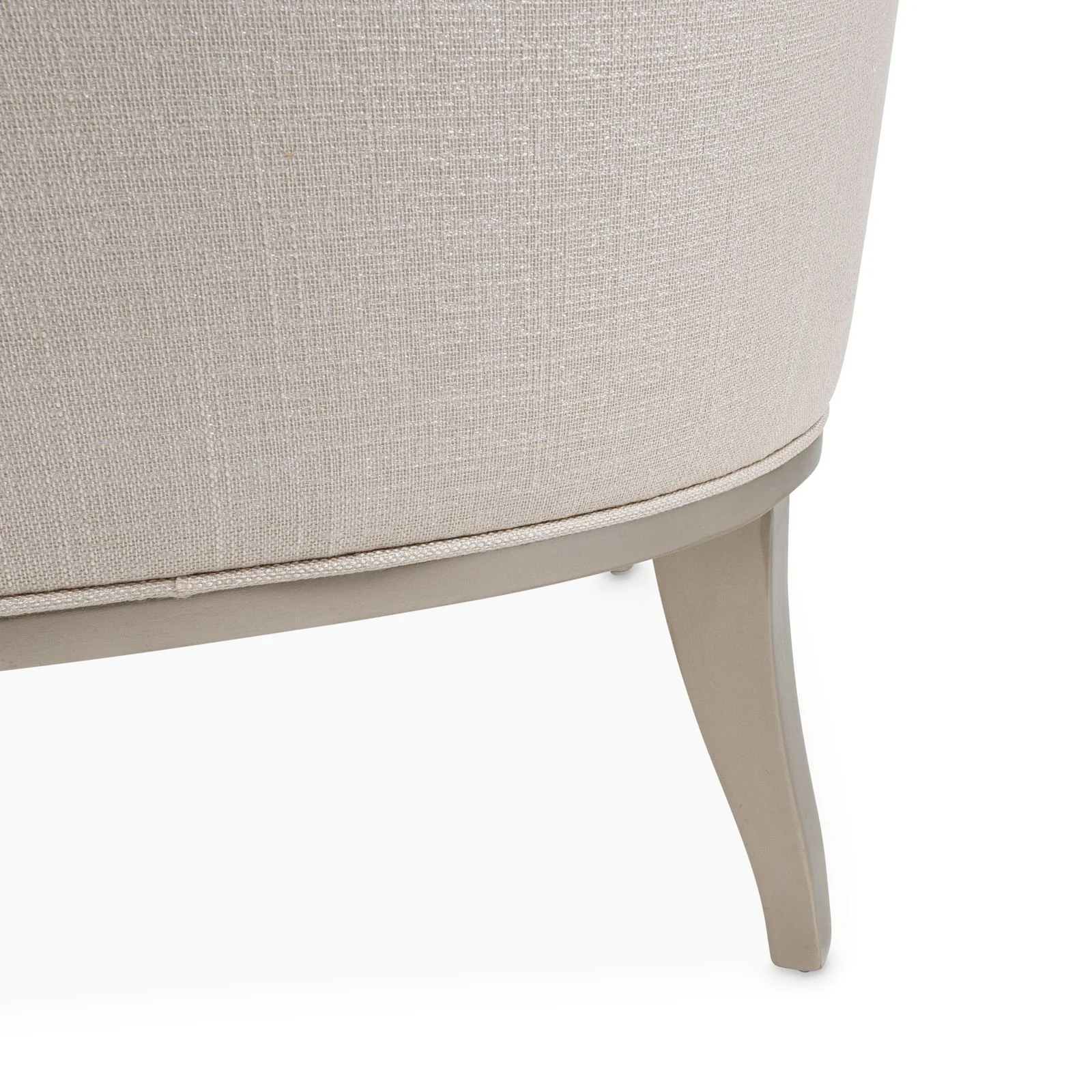 Villa Cherie Accent Chair - Pearl/Caramel - Image 10