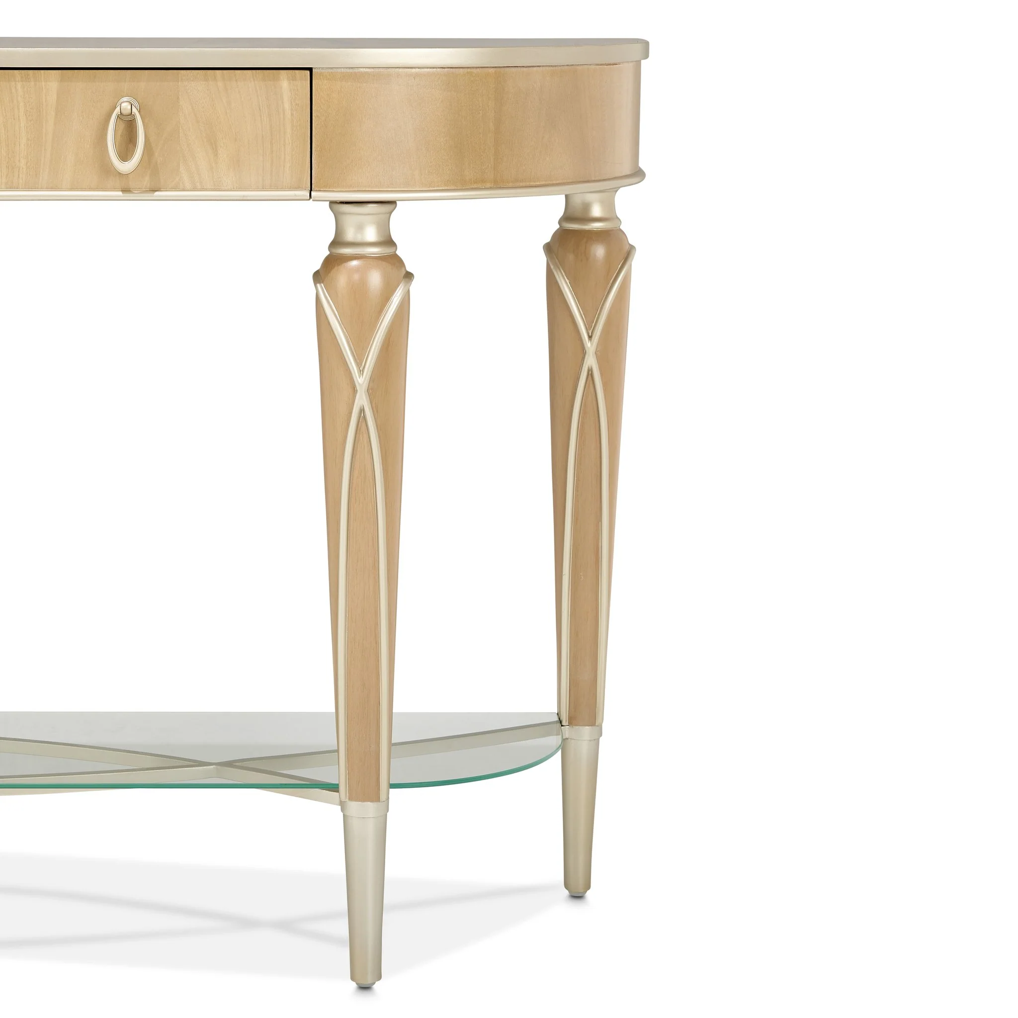 Villa Cherie Console Table - Caramel - Image 4