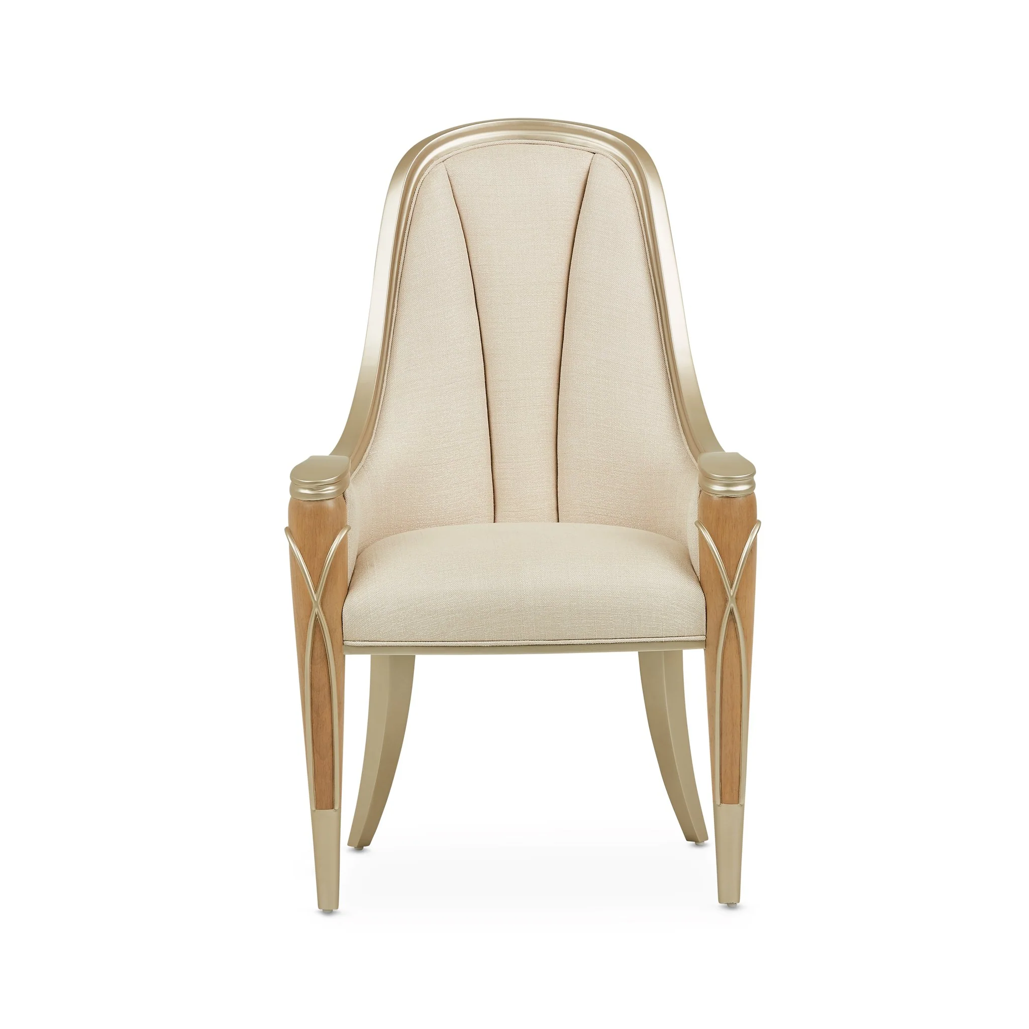 Villa Cherie Dining Arm Chair - Caramel - Image 2