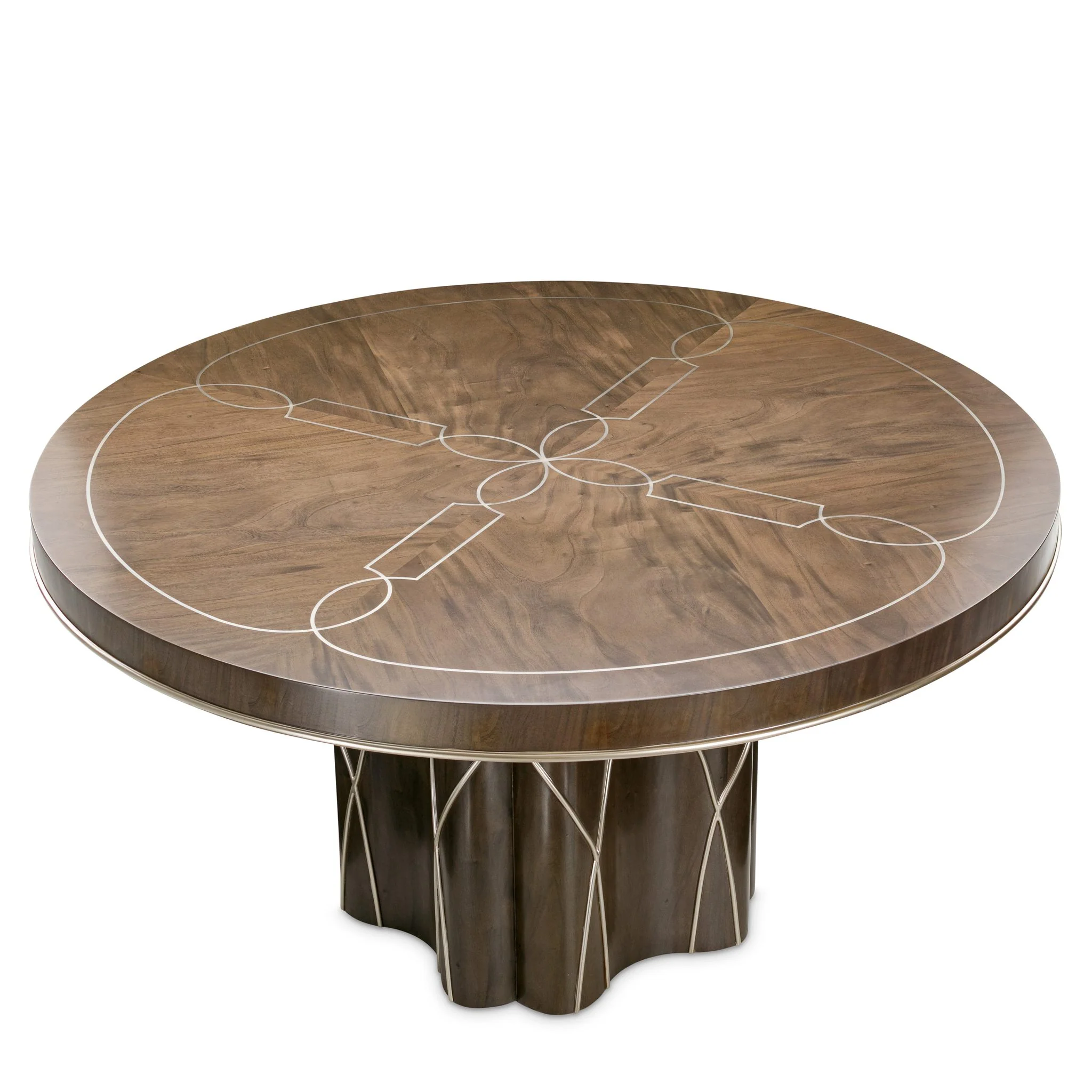 Villa Cherie Round Dining Table - Hazelnut - Image 3