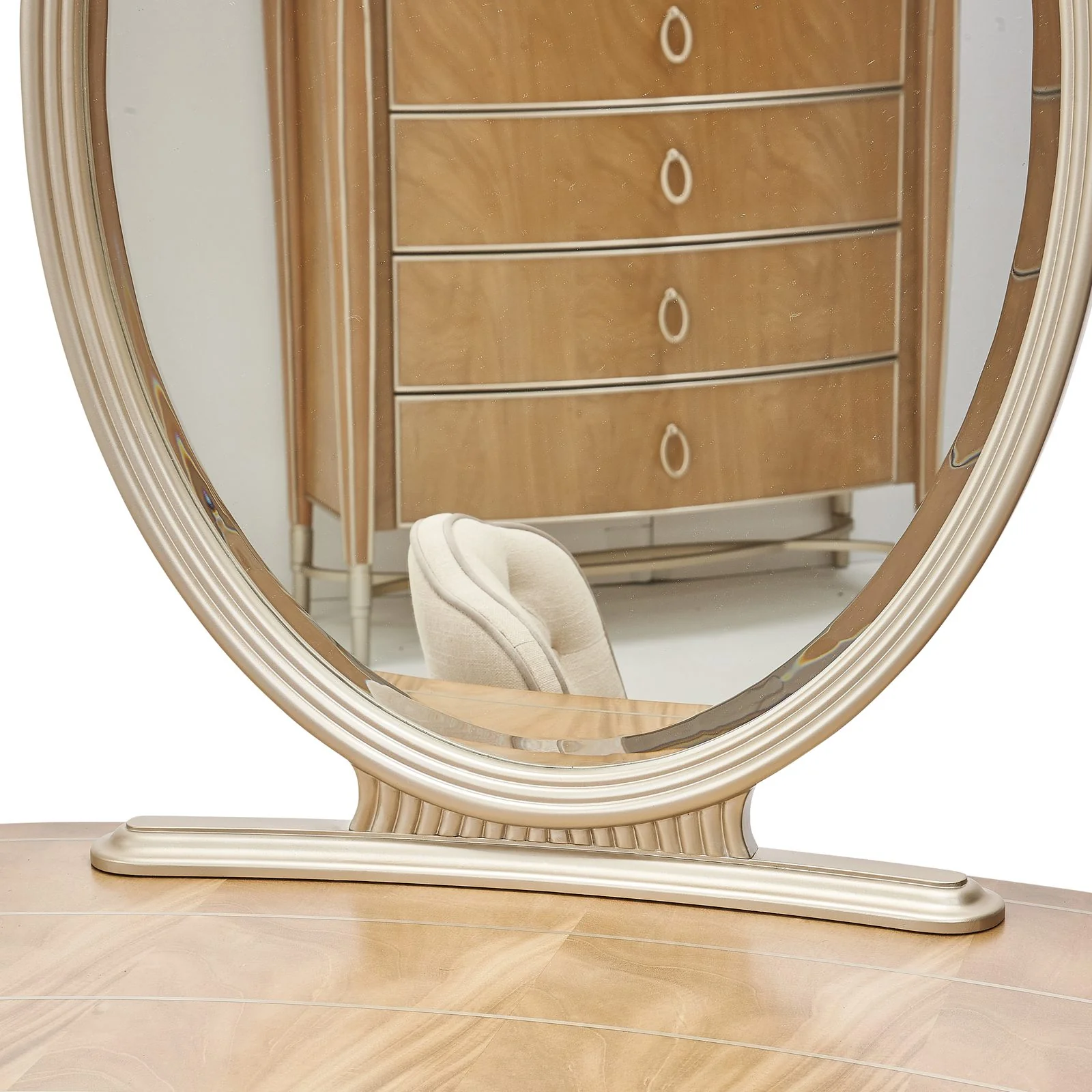 Villa Cherie Vanity Mirror - Chardonnay - Image 3