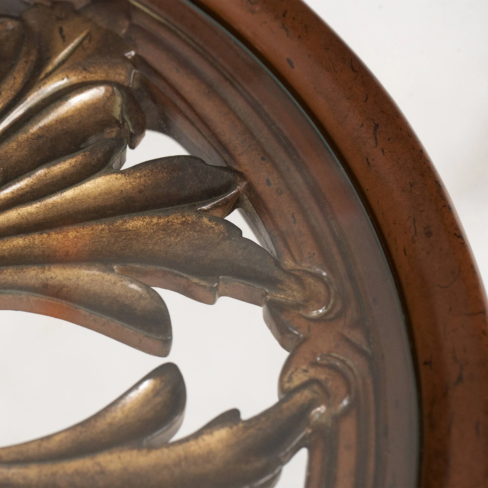 Villa Valencia Chairside Table - Classic Chestnut - Image 4