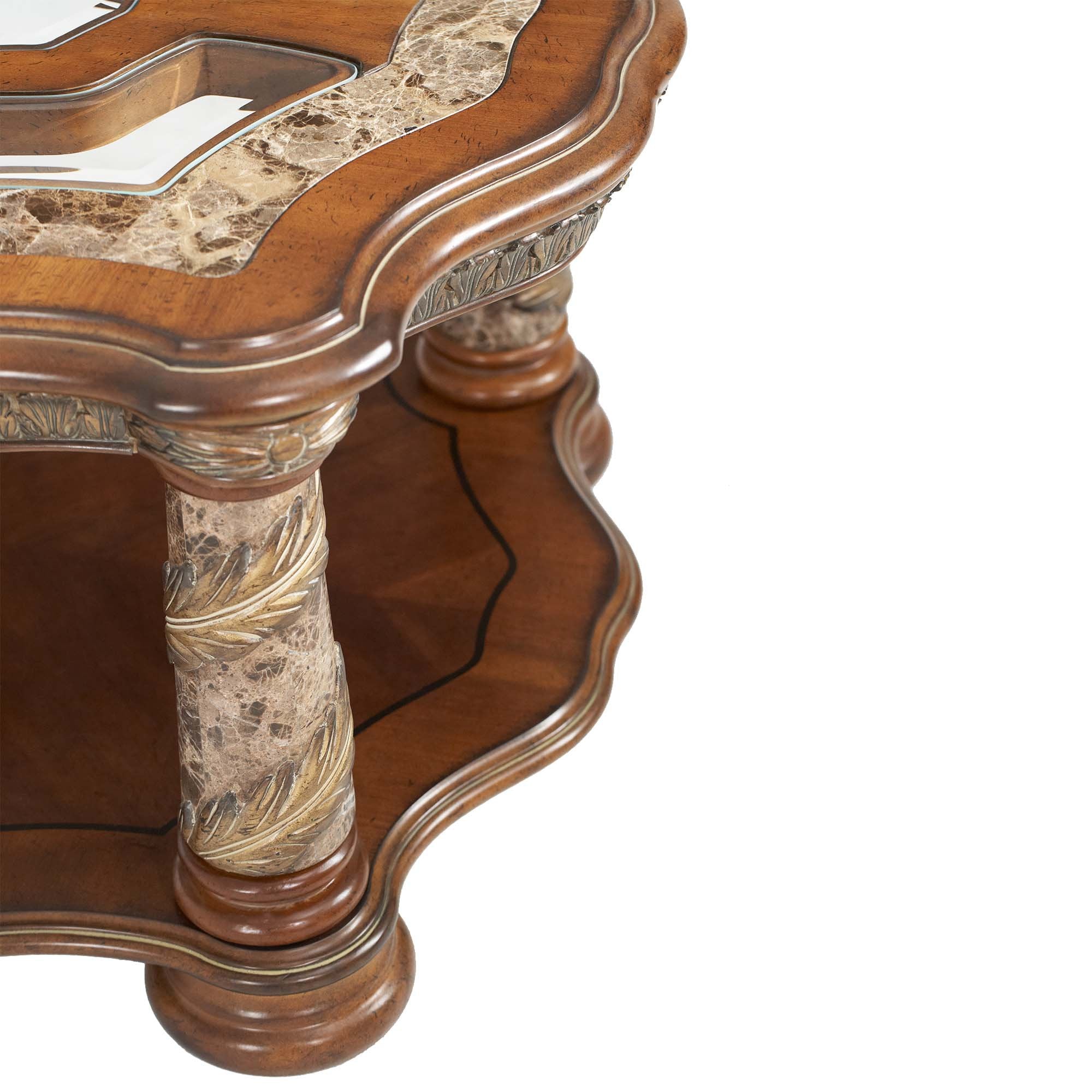 Villa Valencia Cocktail Table - Classic Chestnut - Image 5