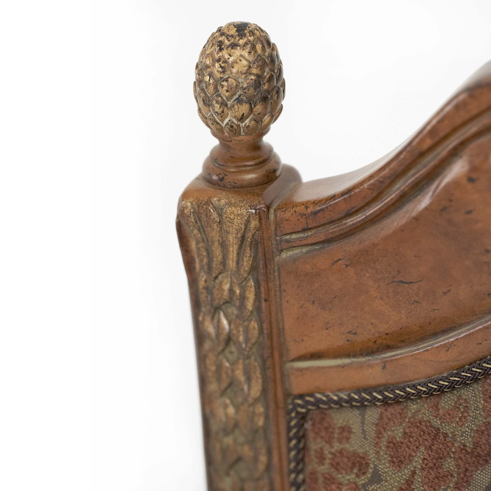 Villa Valencia Dining Arm Chair - Classic Chestnut - Image 3