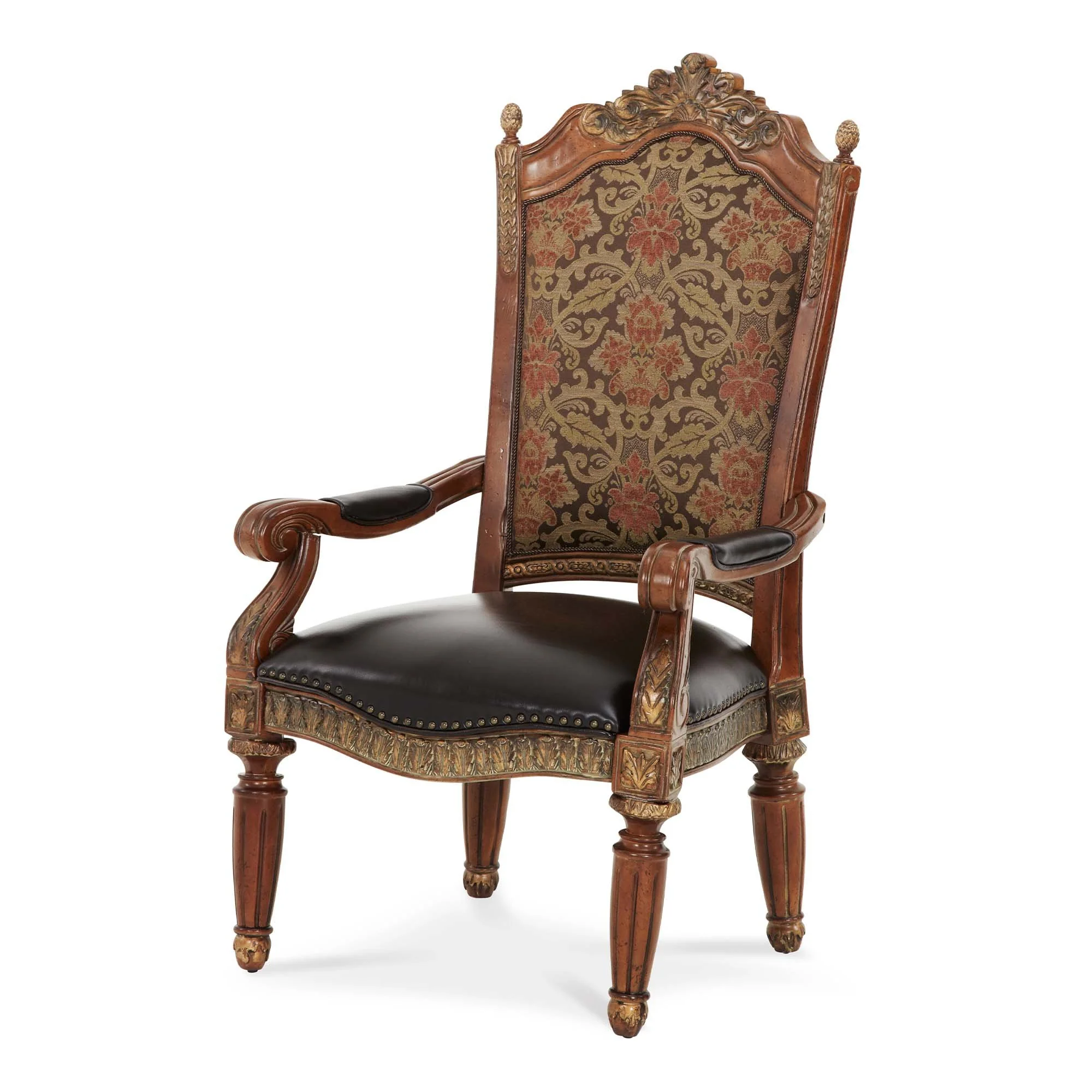 Villa Valencia Dining Arm Chair - Classic Chestnut - Image 6