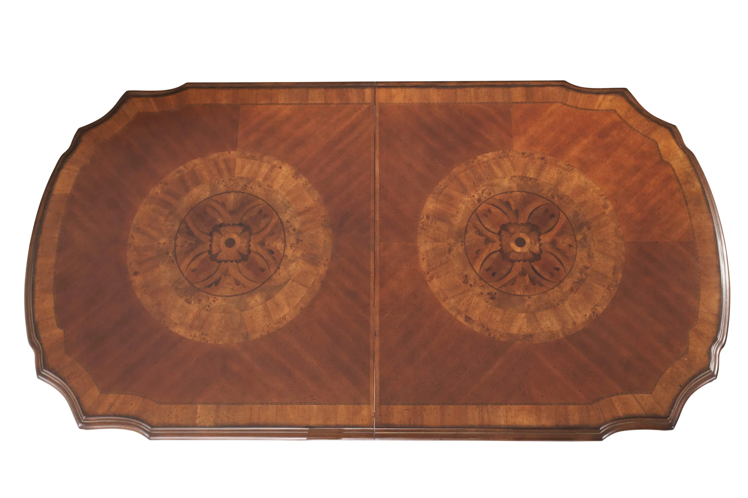 Villa Valencia Rectangular Dining Table - Classic Chestnut - Image 3