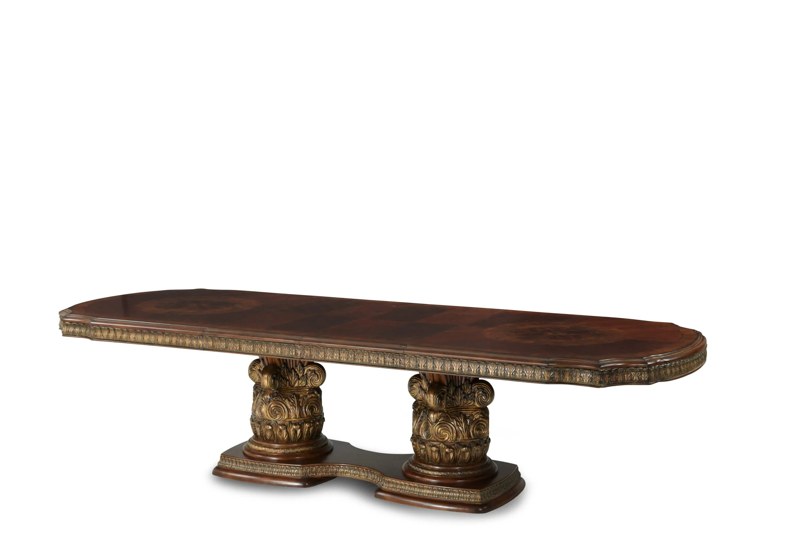 Villa Valencia Rectangular Dining Table - Classic Chestnut - Image 6