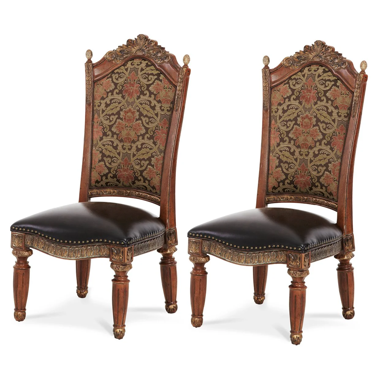 Villa Valencia Side Chair - Classic Chestnut - Image 2