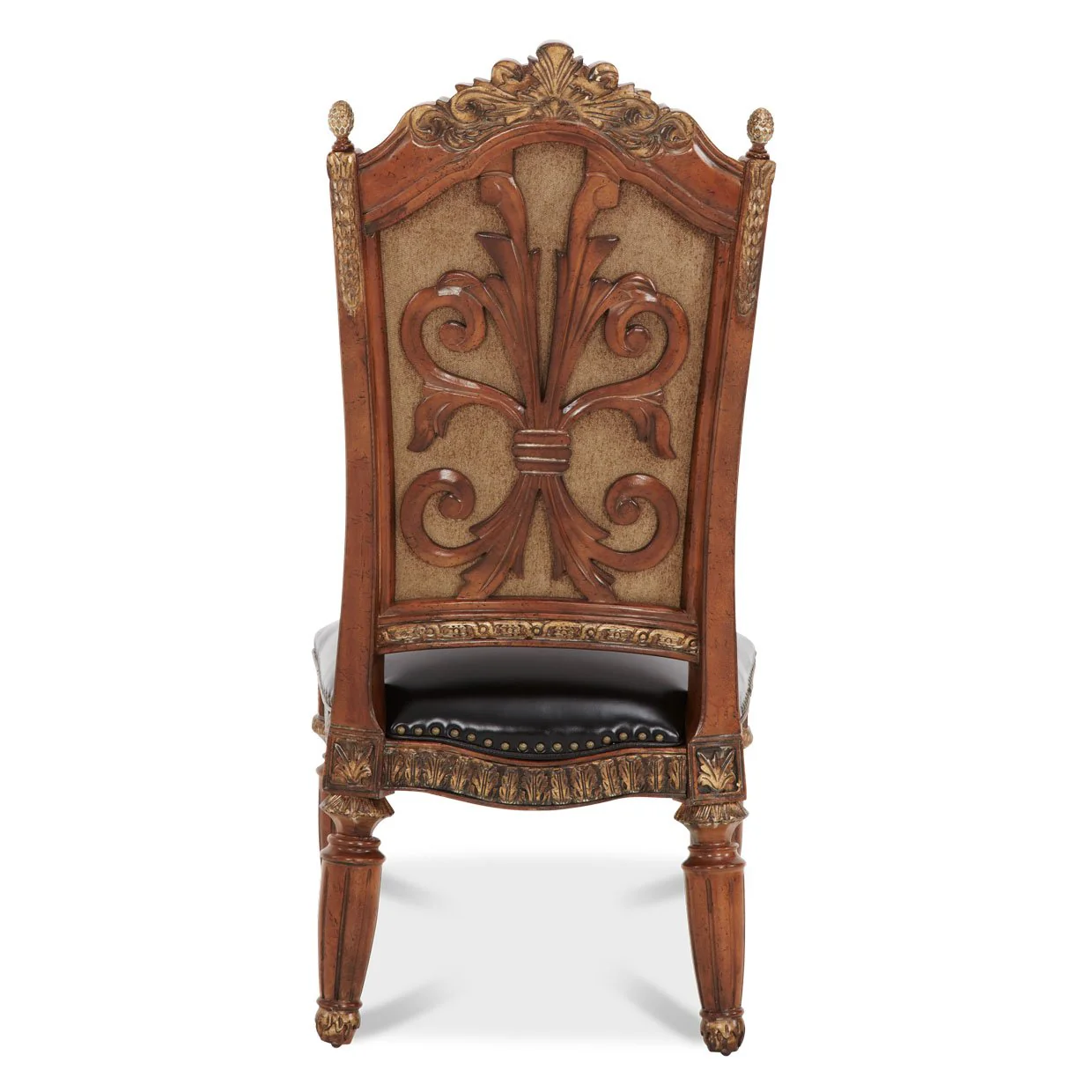 Villa Valencia Side Chair - Classic Chestnut - Image 3