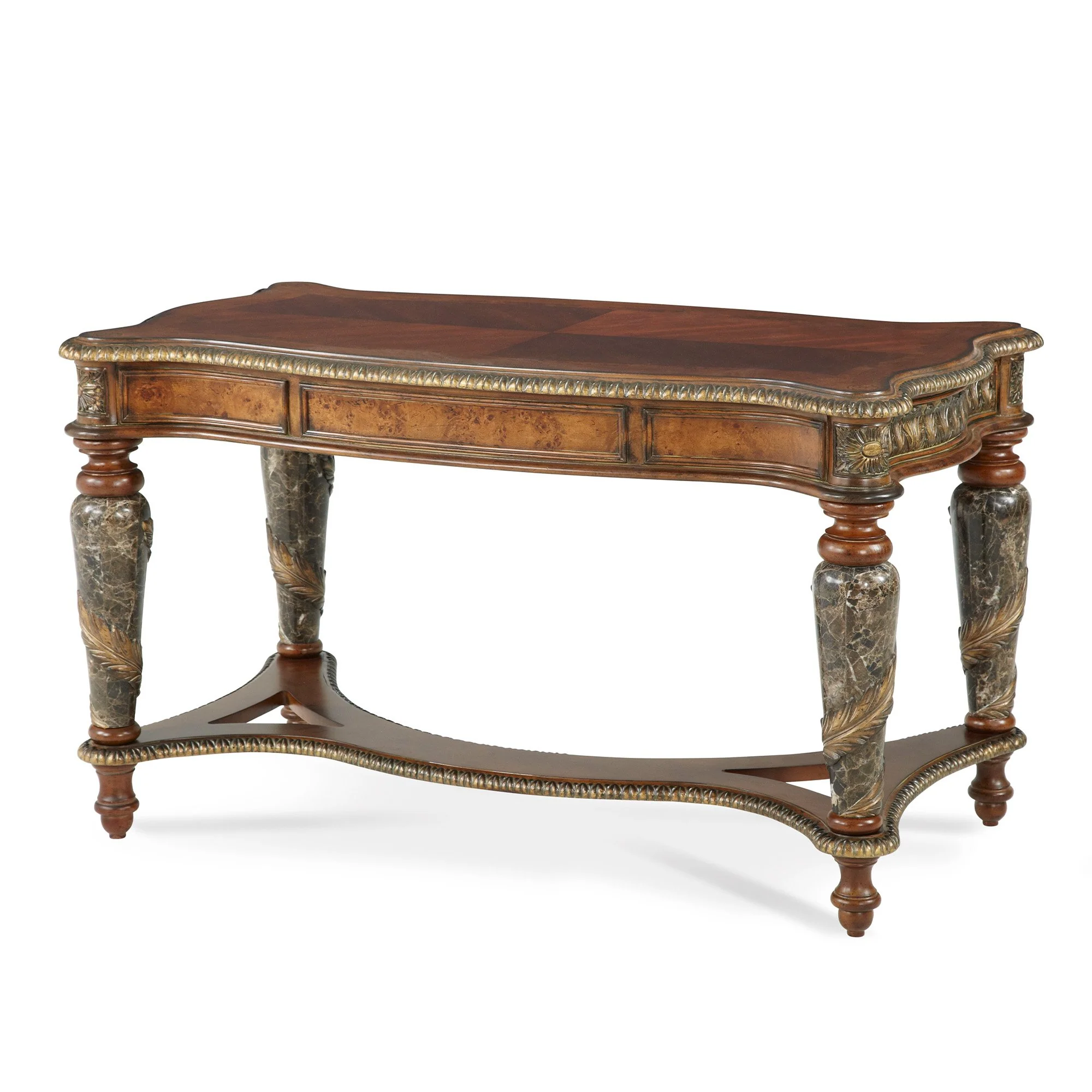 Villa Valencia Writing Desk - Classic Chestnut - Image 2