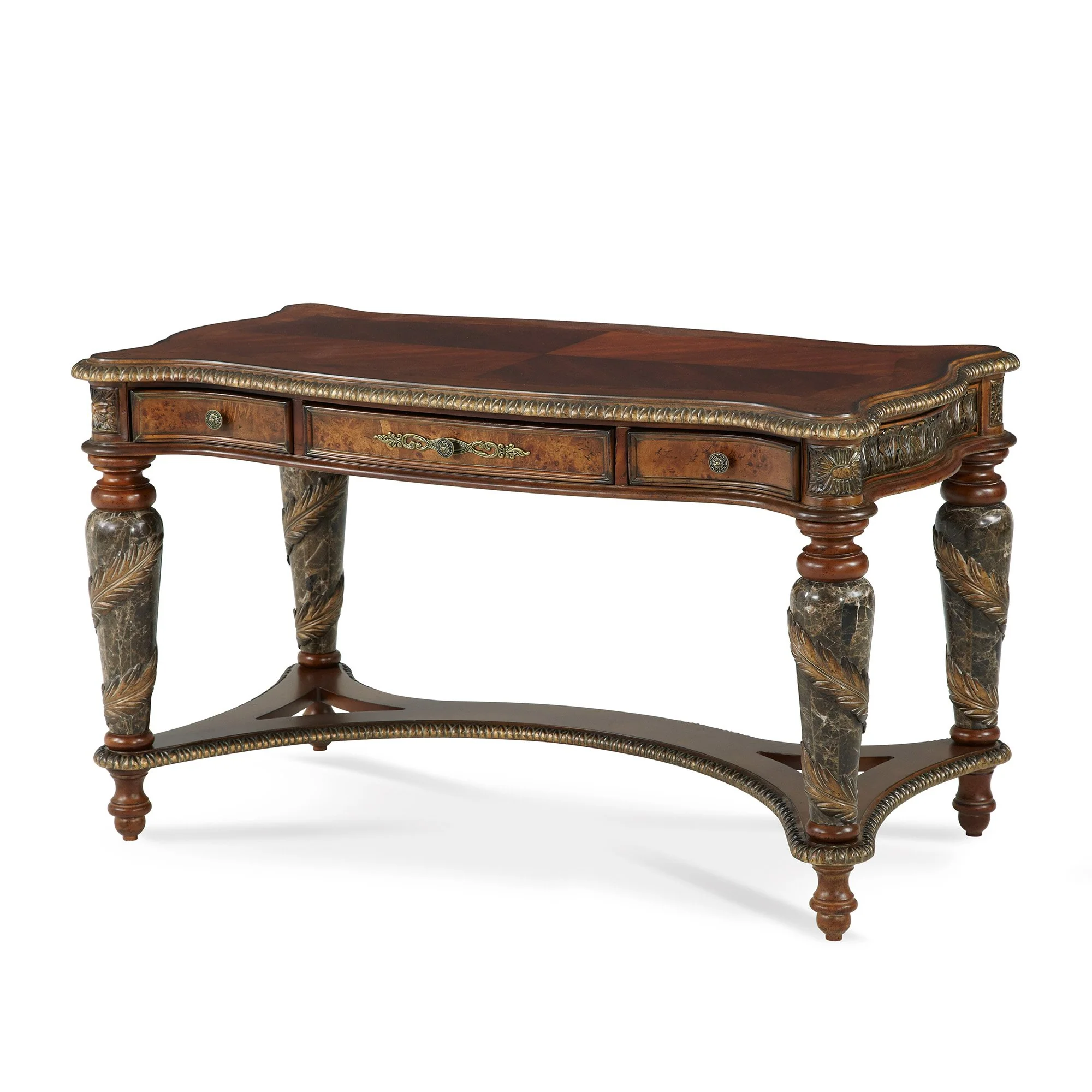 Villa Valencia Writing Desk - Classic Chestnut - Image 6