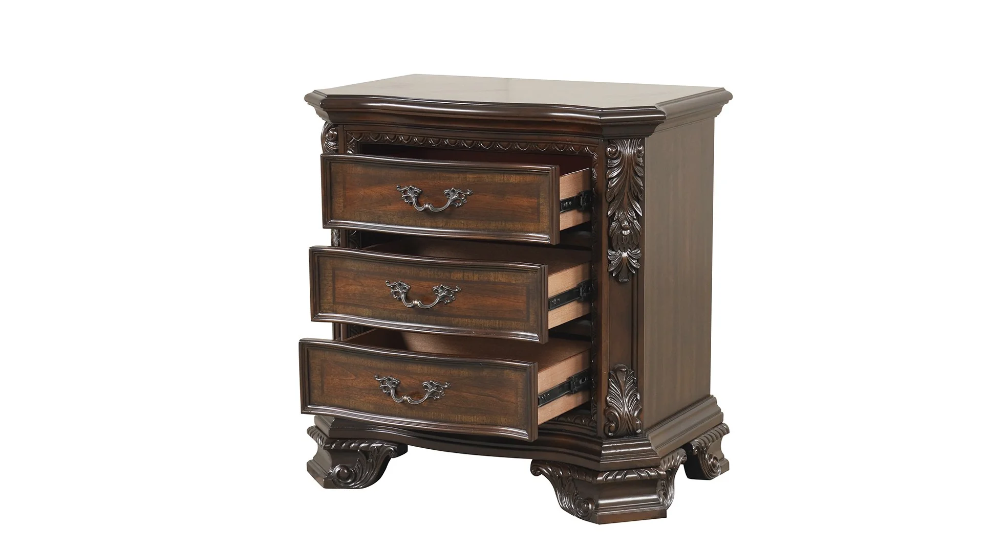 Vintage King 4 Pc Bedroom Set - Image 18
