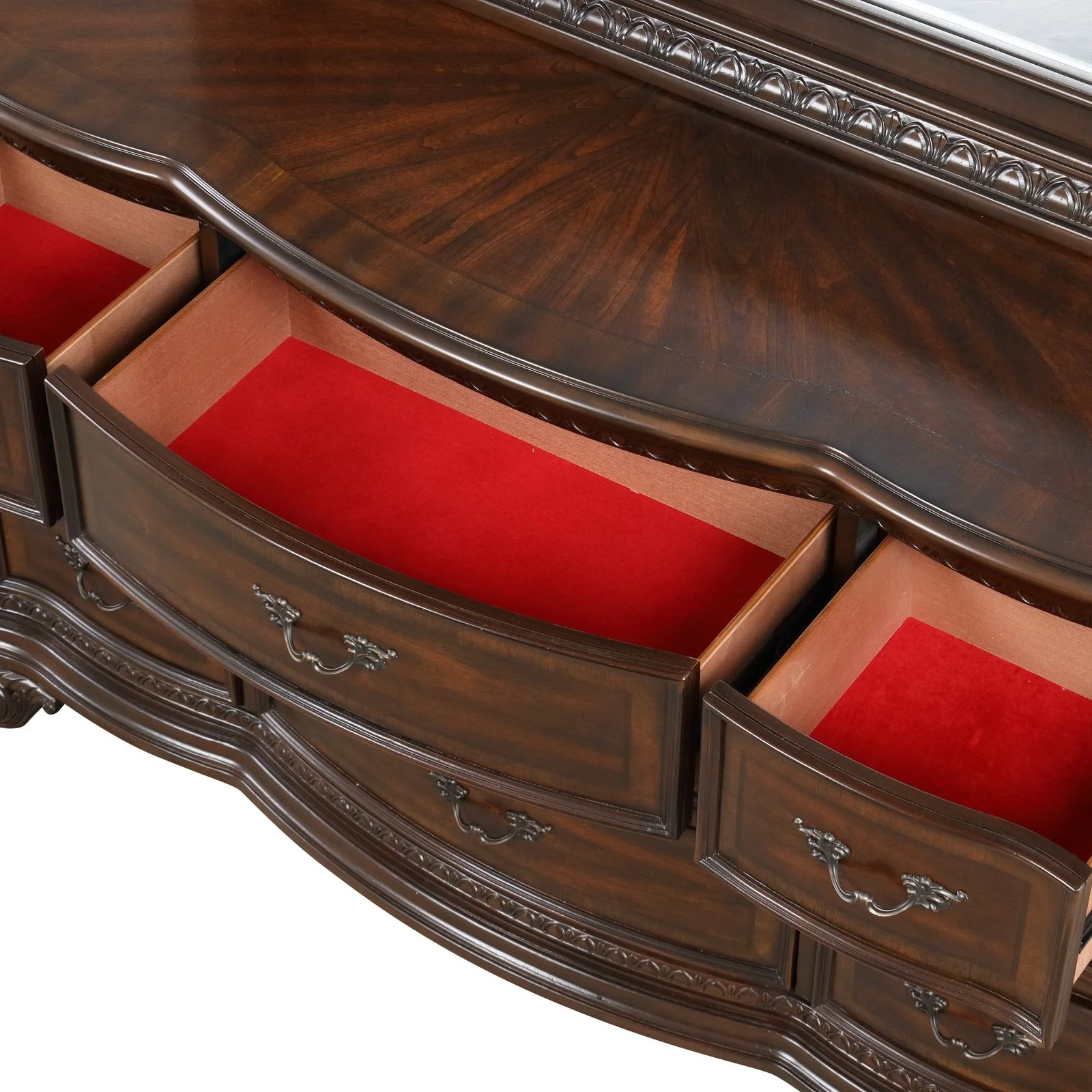 Vintage King 5 Pc Bedroom Set - Image 11