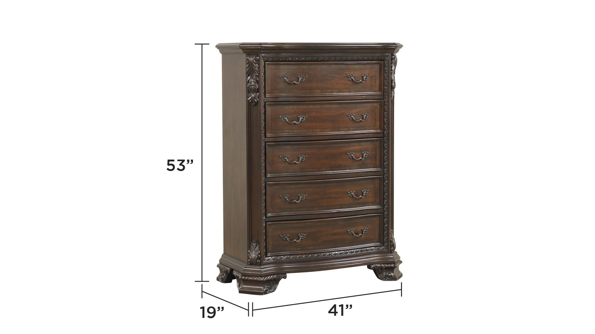 Vintage King 5 Pc Bedroom Set - Image 21
