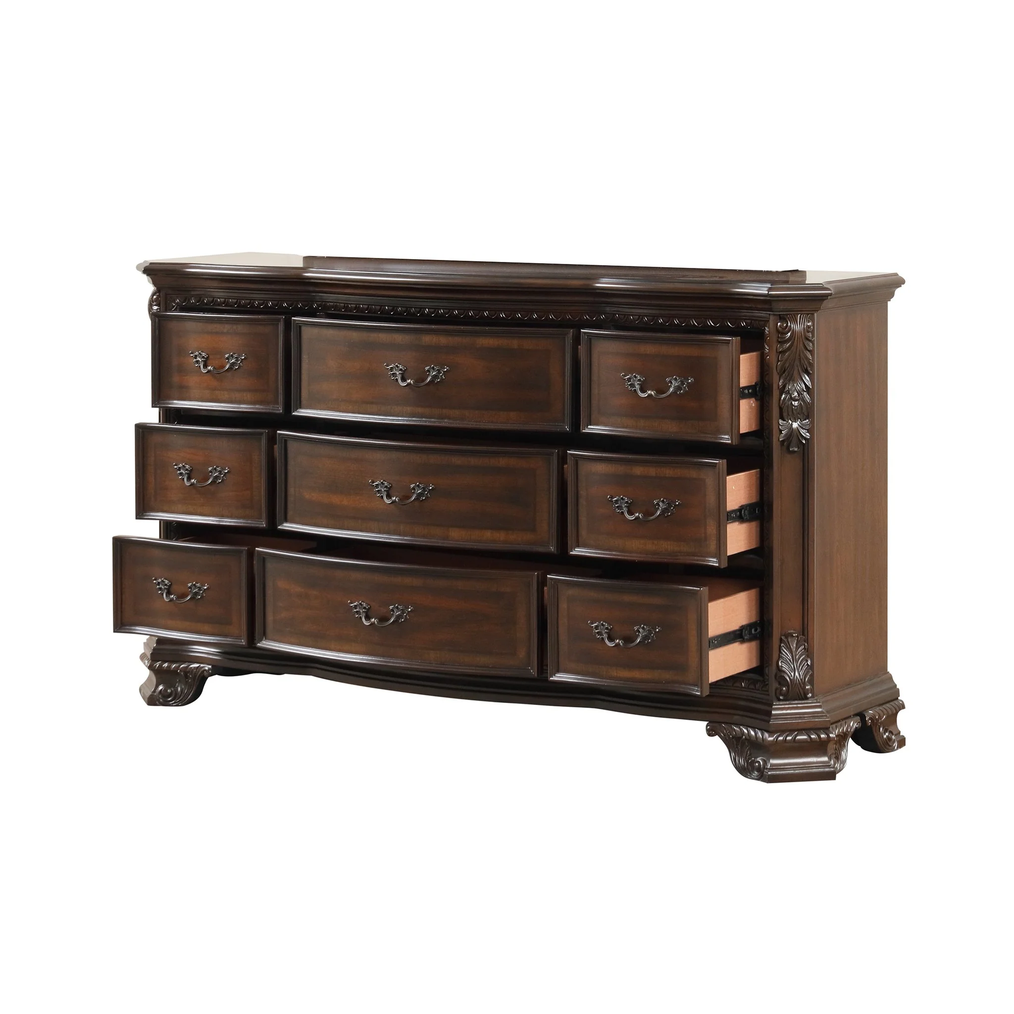 Vintage Queen 4 Pc Bedroom Set - Image 10
