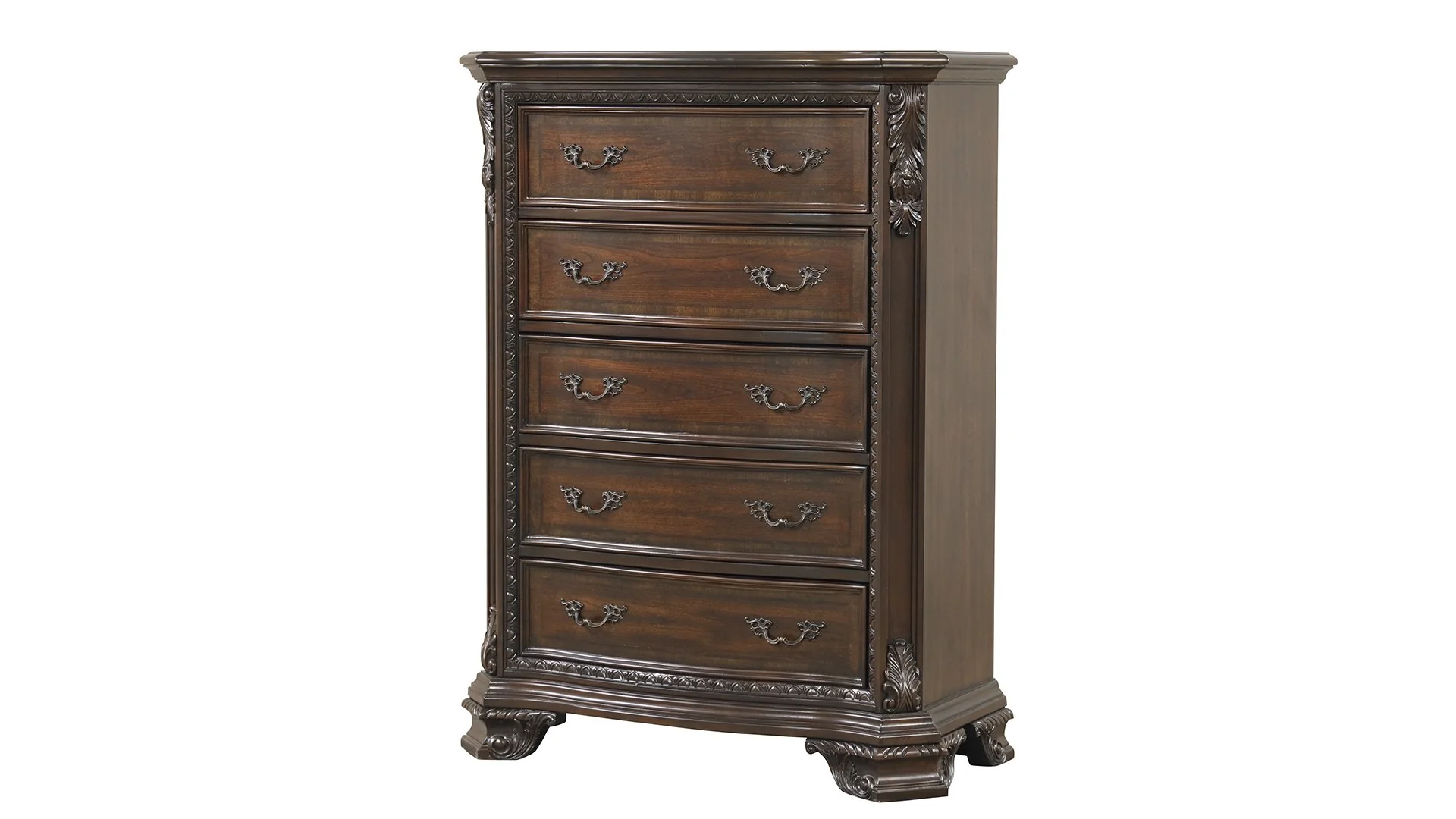 Vintage Queen 5 Pc Bedroom Set - Image 20