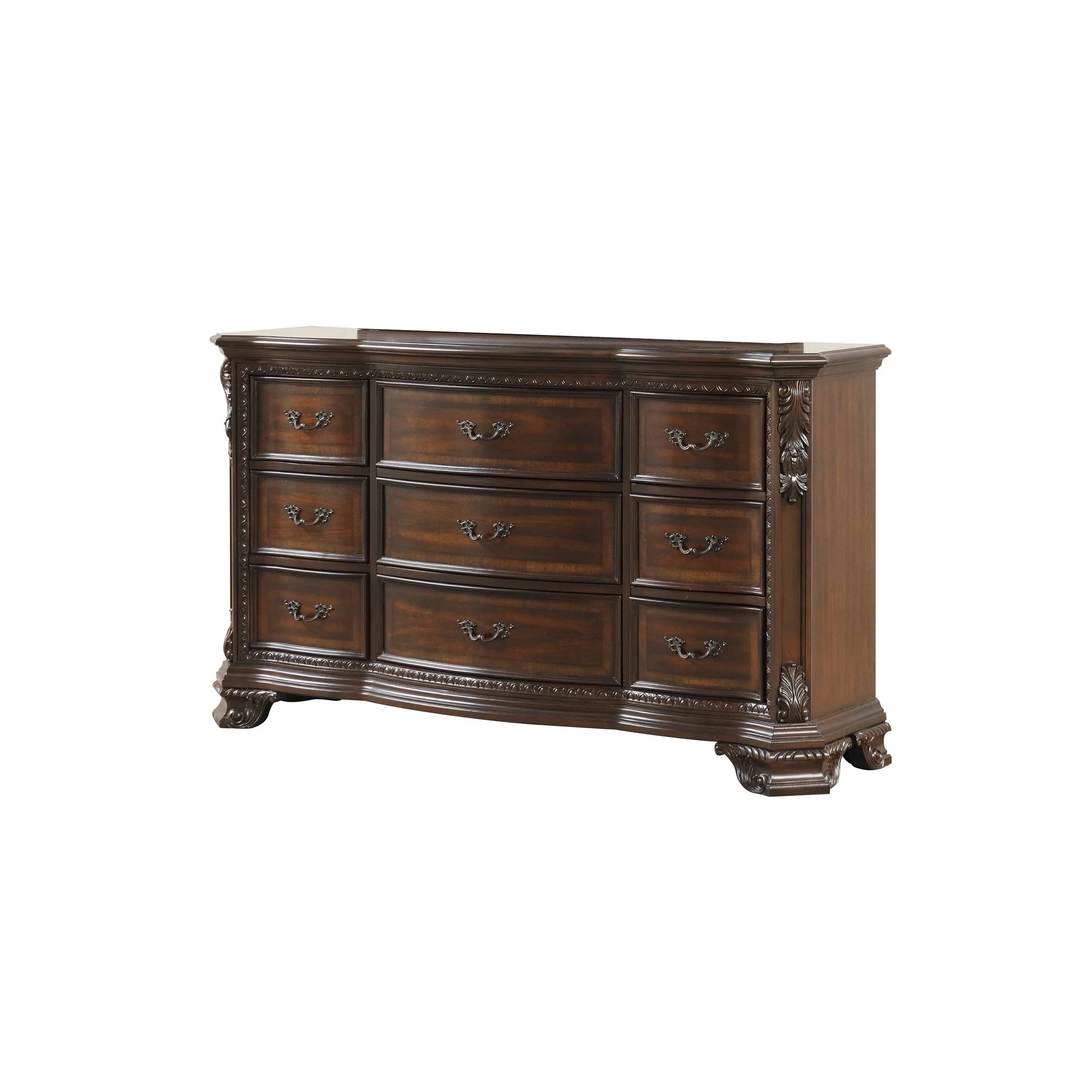 Vintage Queen 5 Pc Bedroom Set - Image 8