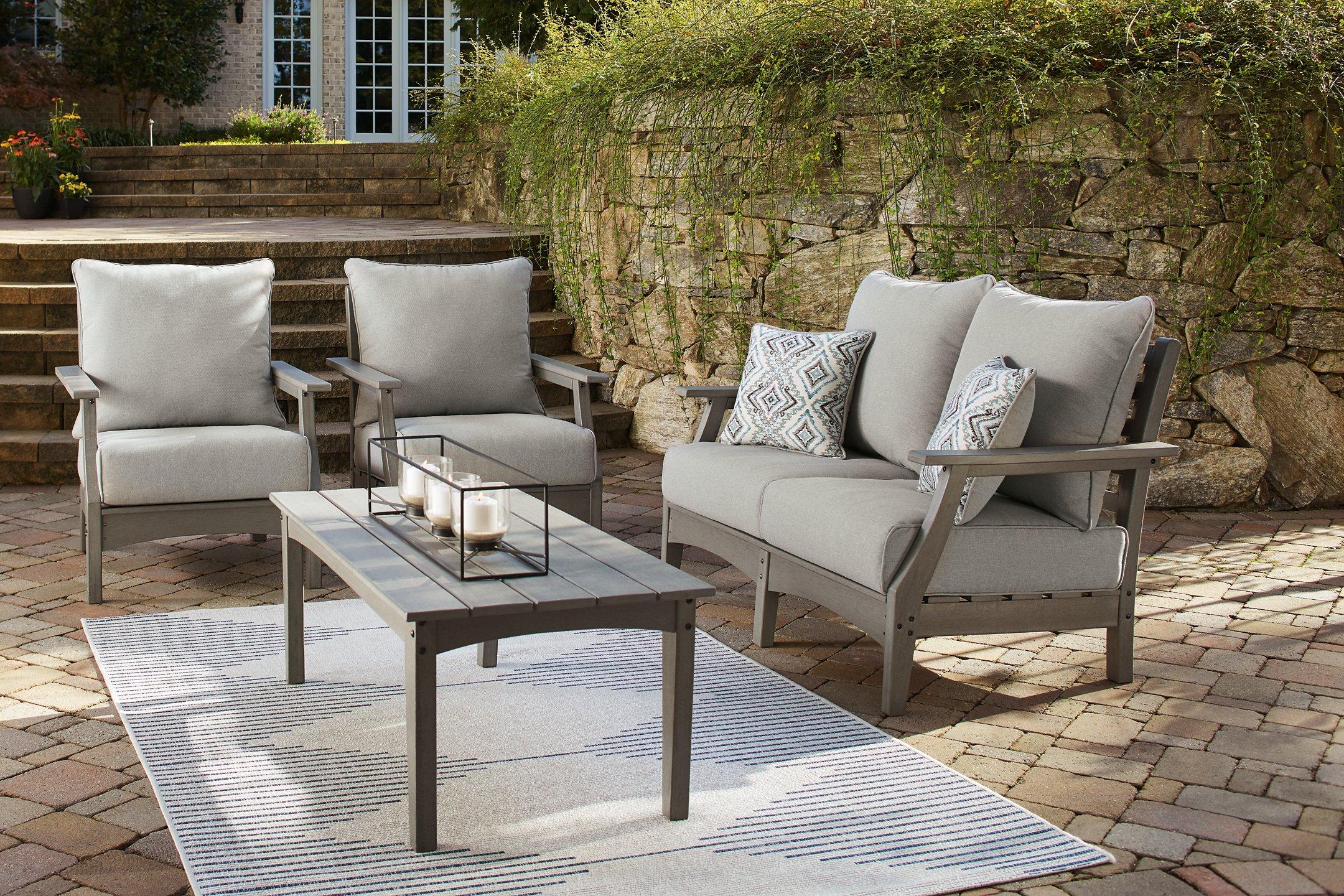 Visola Outdoor Loveseat Conversation Set - Image 2