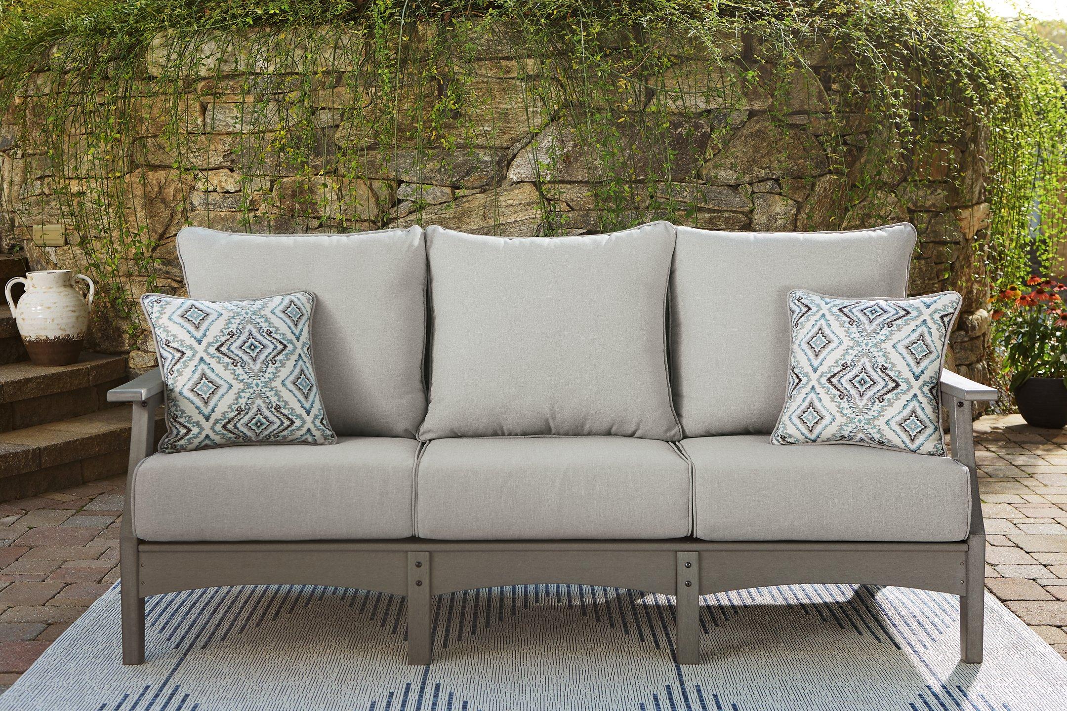 Visola Outdoor Sofa and Coffee Table - Image 9
