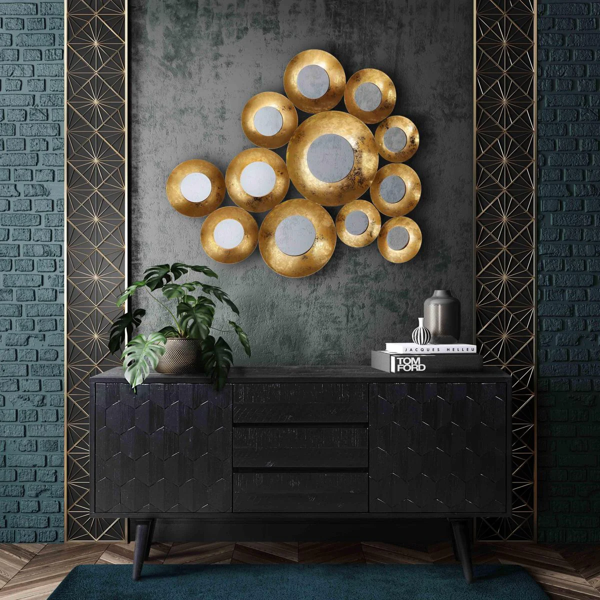 Vivid Gold Mirror - Image 2