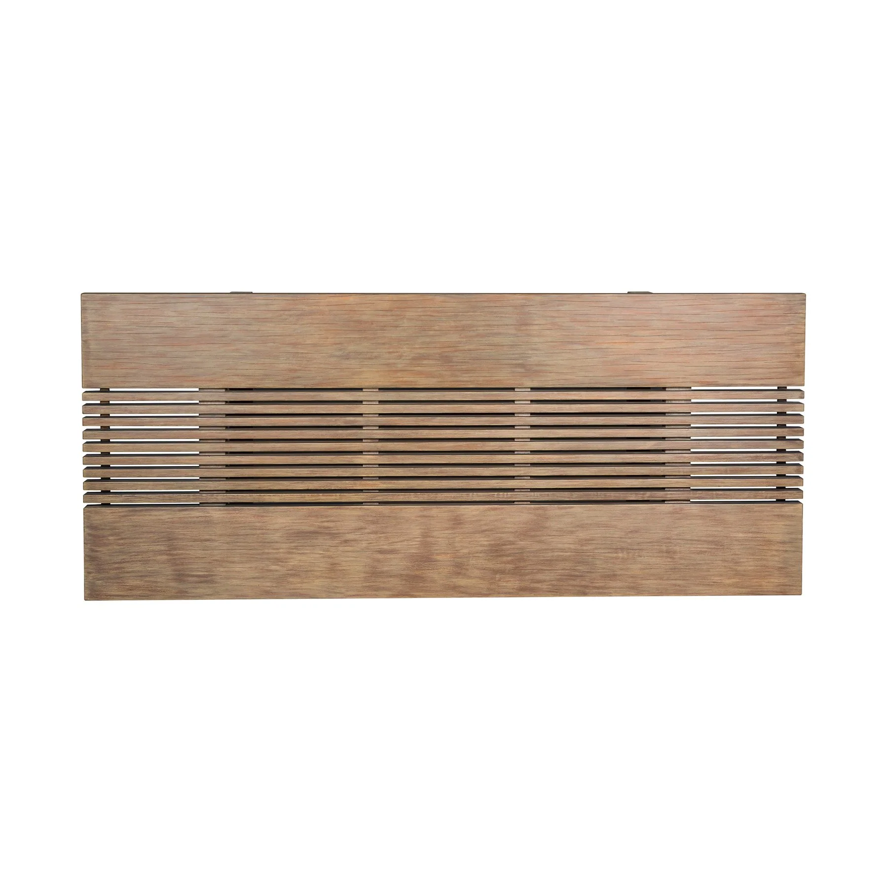 Vivid Outdoor Patio Dining Table in Light Eucalyptus Wood - Image 4