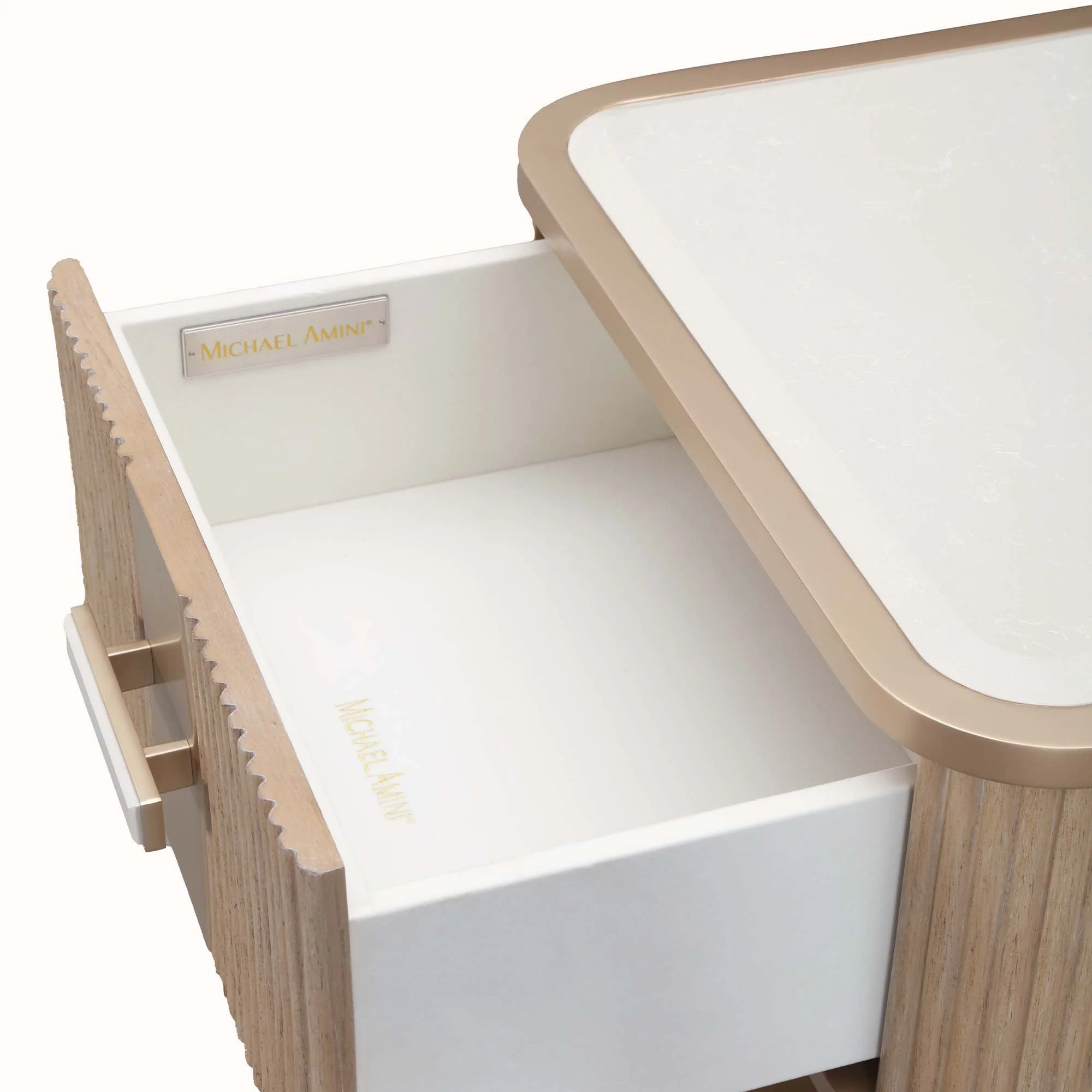 West Kensington 1-Drawer Nightstand - Sea Salt Caramel - Image 5
