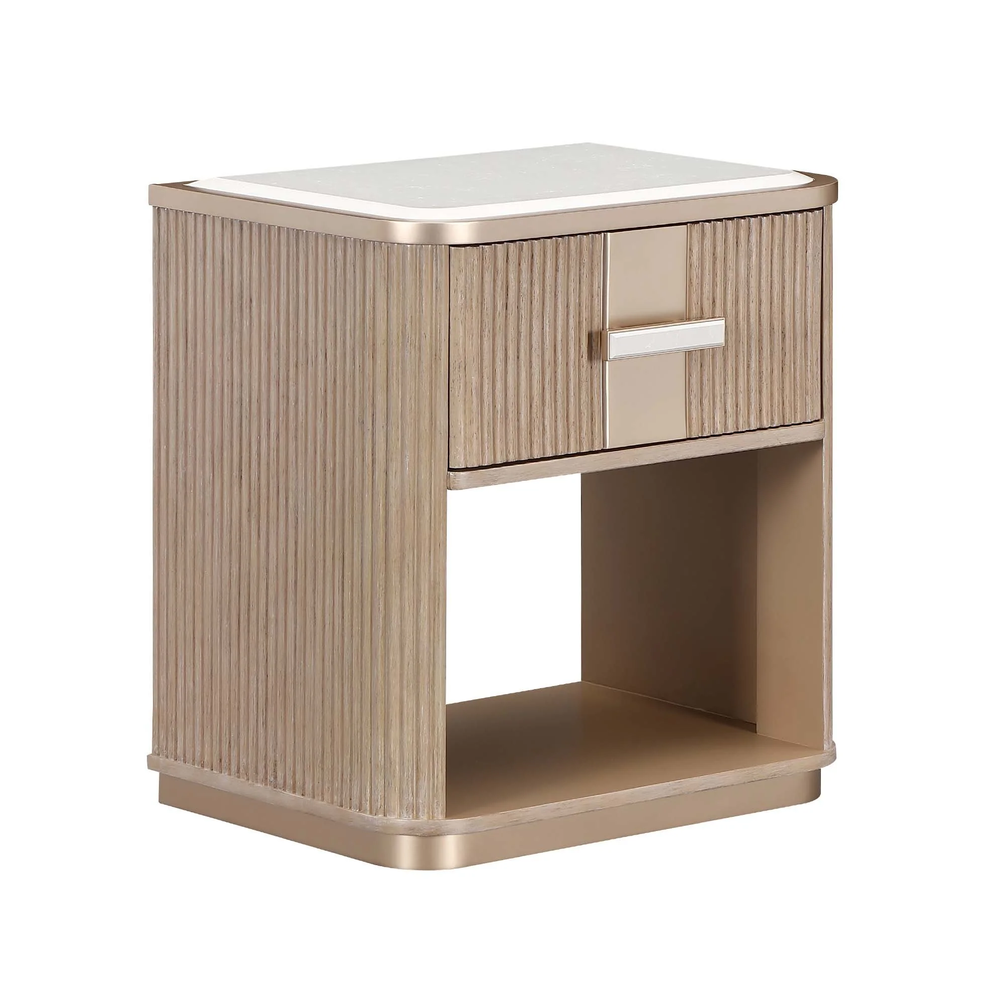 West Kensington 1-Drawer Nightstand - Sea Salt Caramel - Image 9