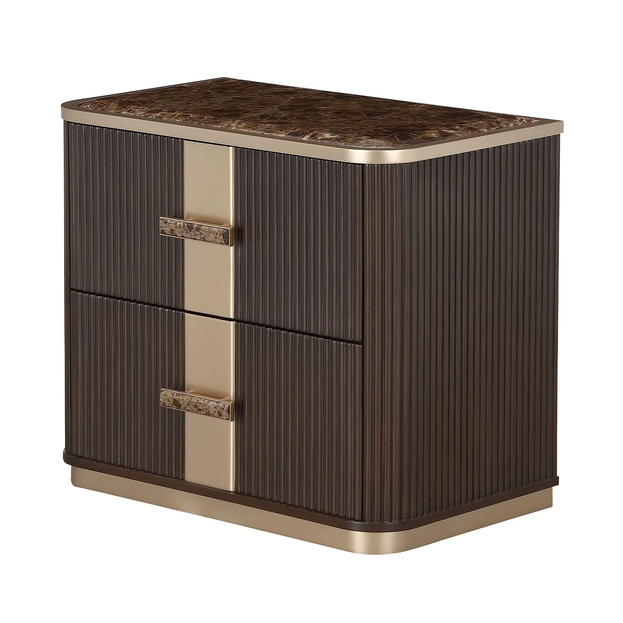 West Kensington 2-Drawer Nightstand - Medium Espresso - Image 12