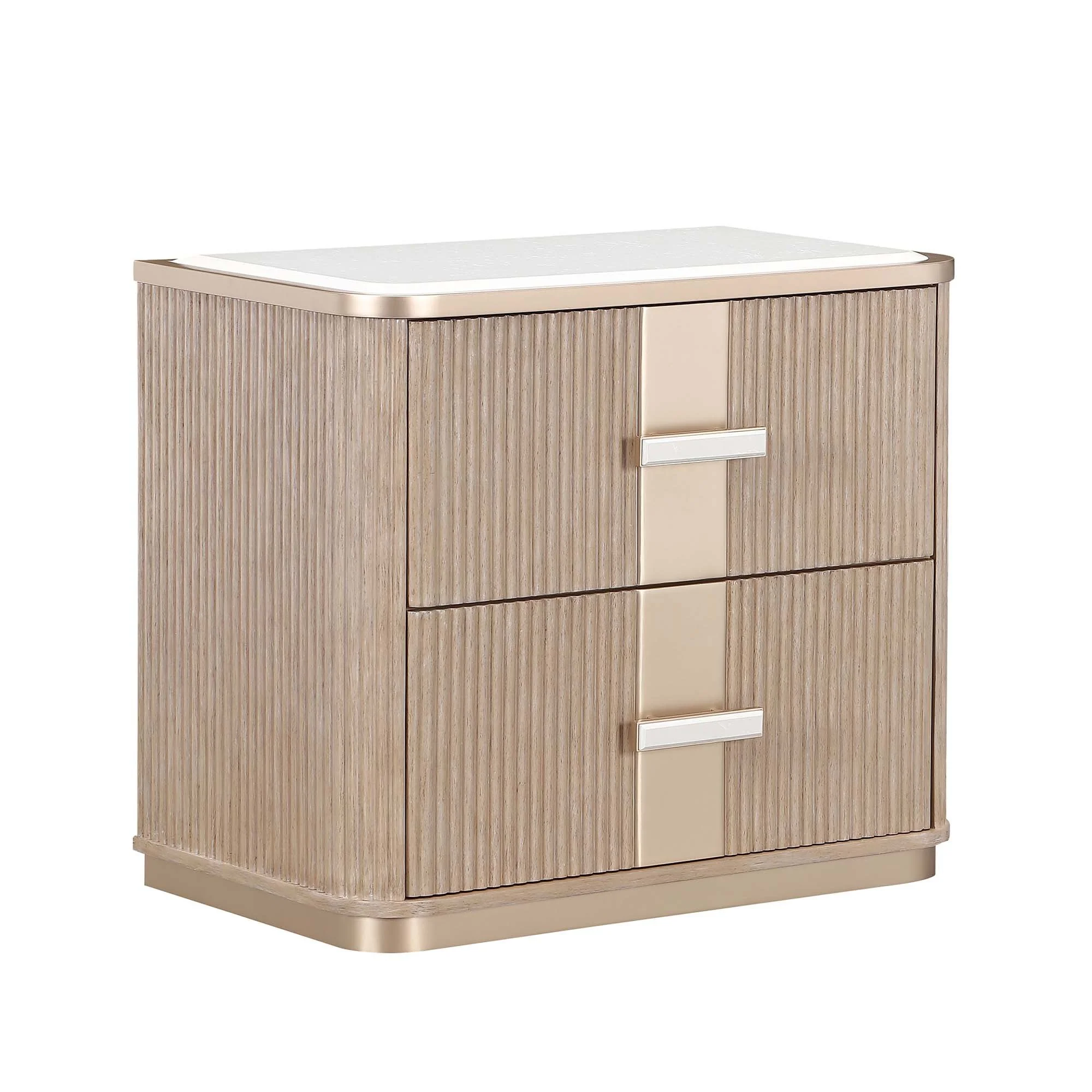 West Kensington 2-Drawer Nightstand - Sea Salt Caramel - Image 2