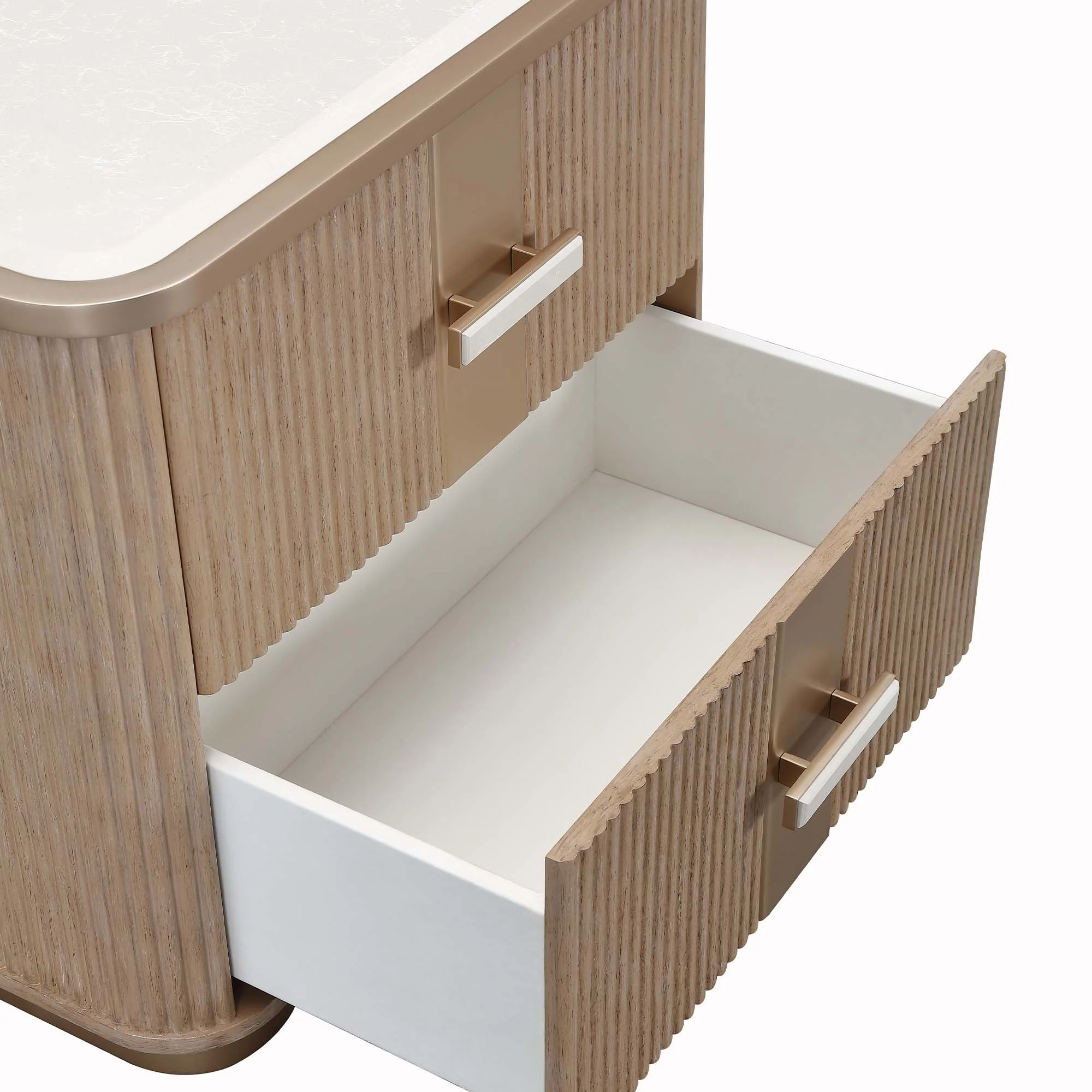 West Kensington 2-Drawer Nightstand - Sea Salt Caramel - Image 6