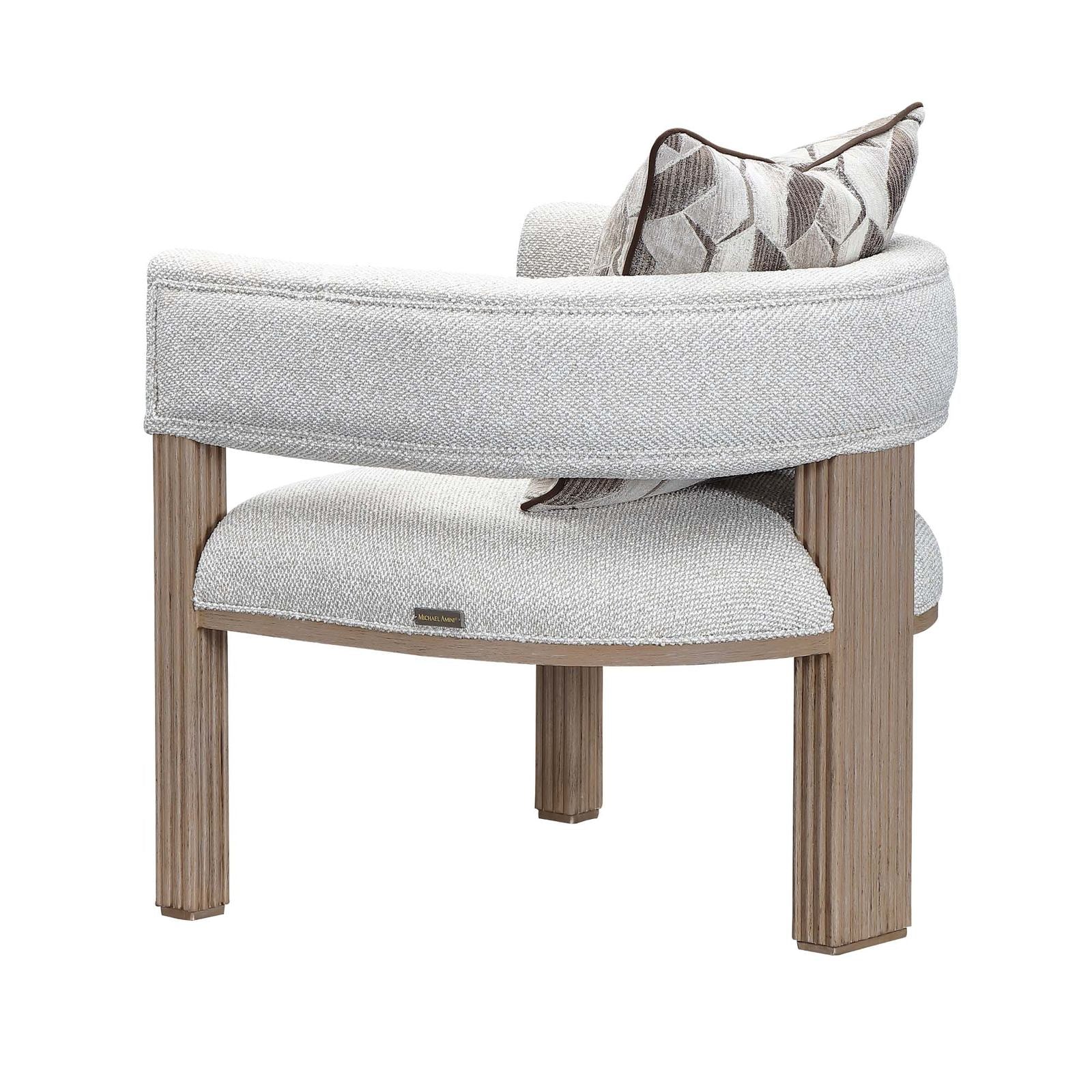 West Kensington Accent Chair - Buff/Seal Salt Caramel - Image 6