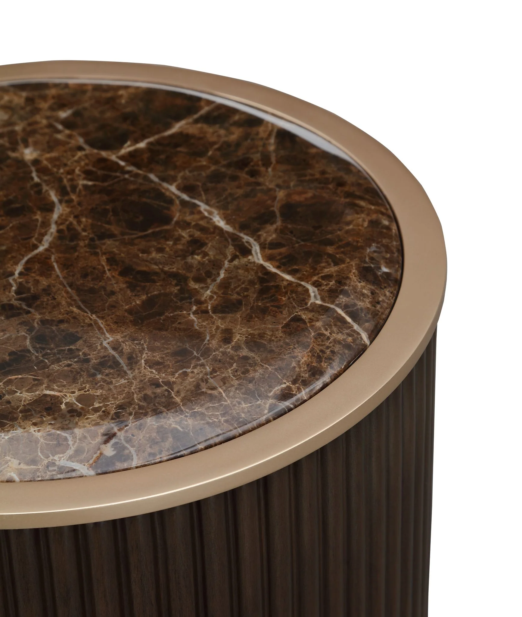 West Kensington Chairside Table - Medium Espresso - Image 2