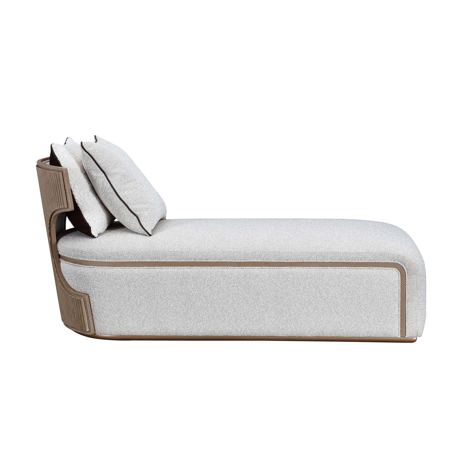 West Kensington Chaise - Buff/Seal Salt Caramel - Image 3