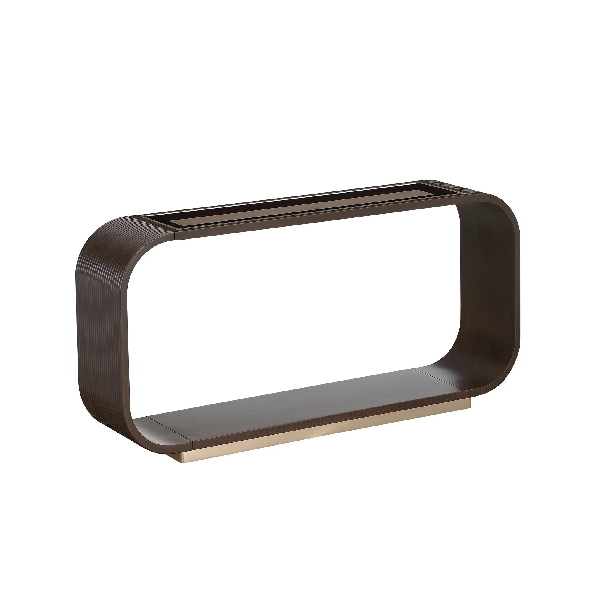 West Kensington Console Table - Medium Espresso - Image 2