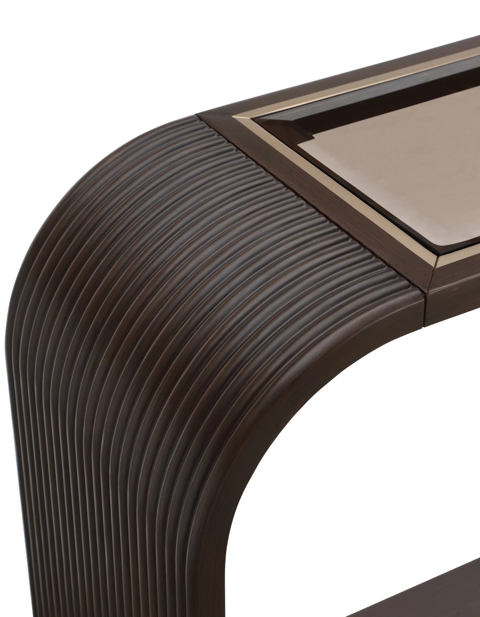West Kensington Console Table - Medium Espresso - Image 9