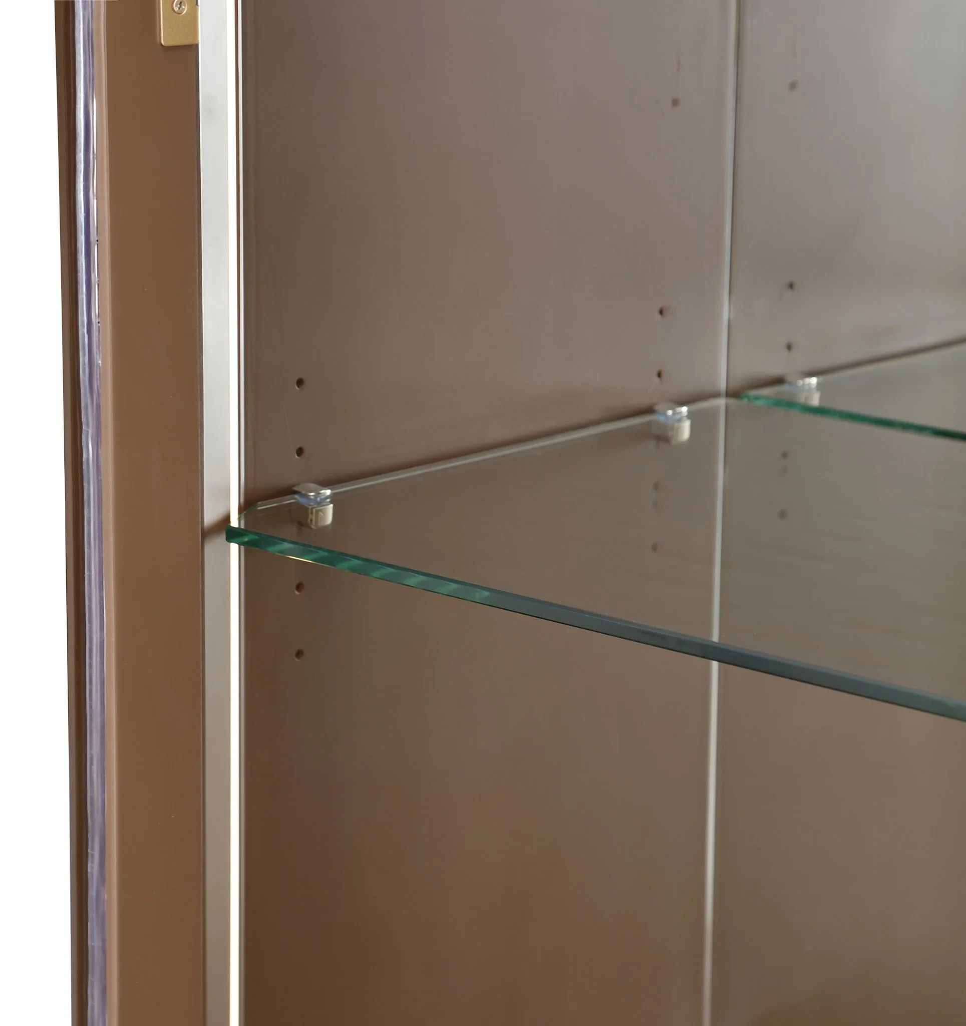 West Kensington Display Cabinet - Medium Espresso - Image 10