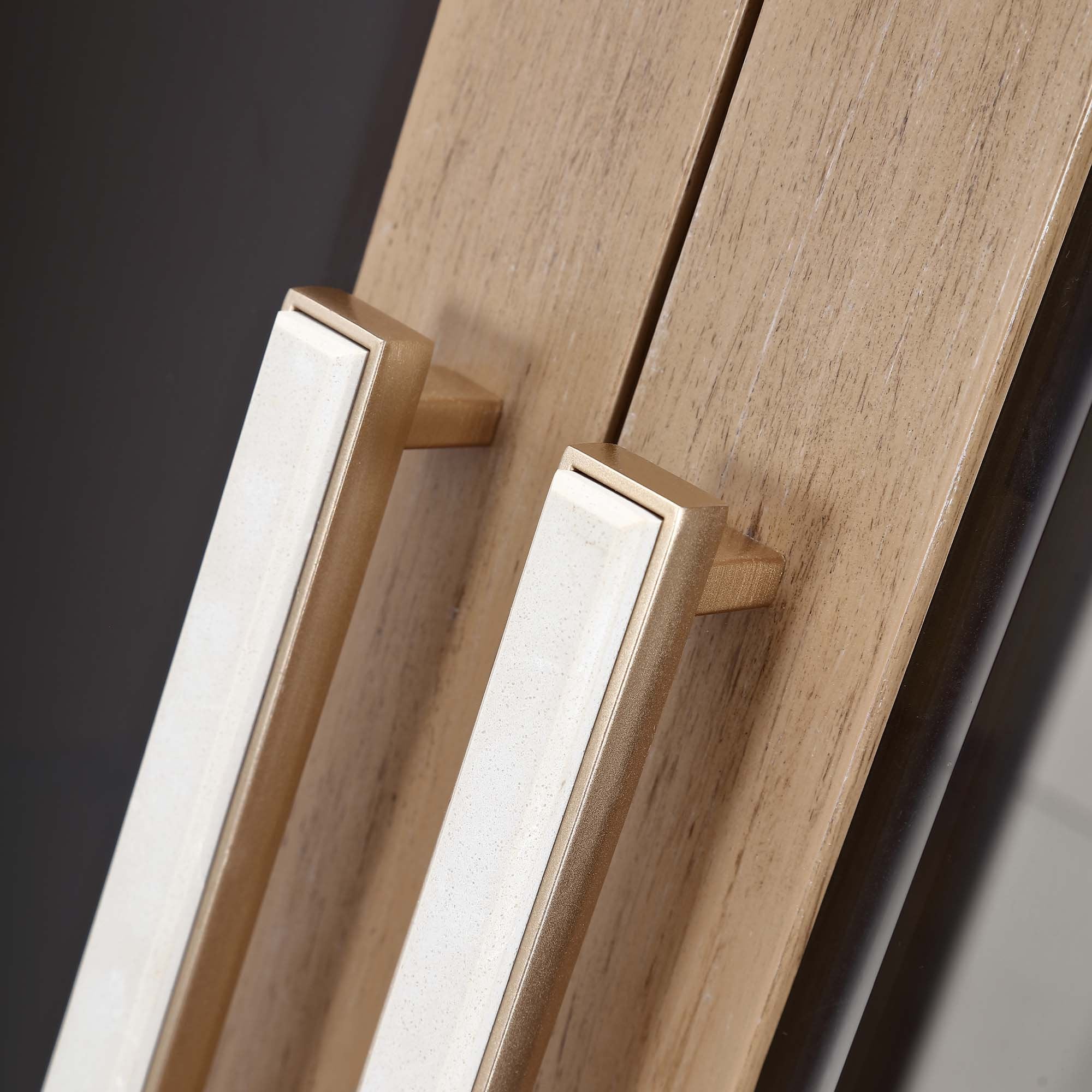 West Kensington Display Cabinet - Sea Salt Caramel - Image 14