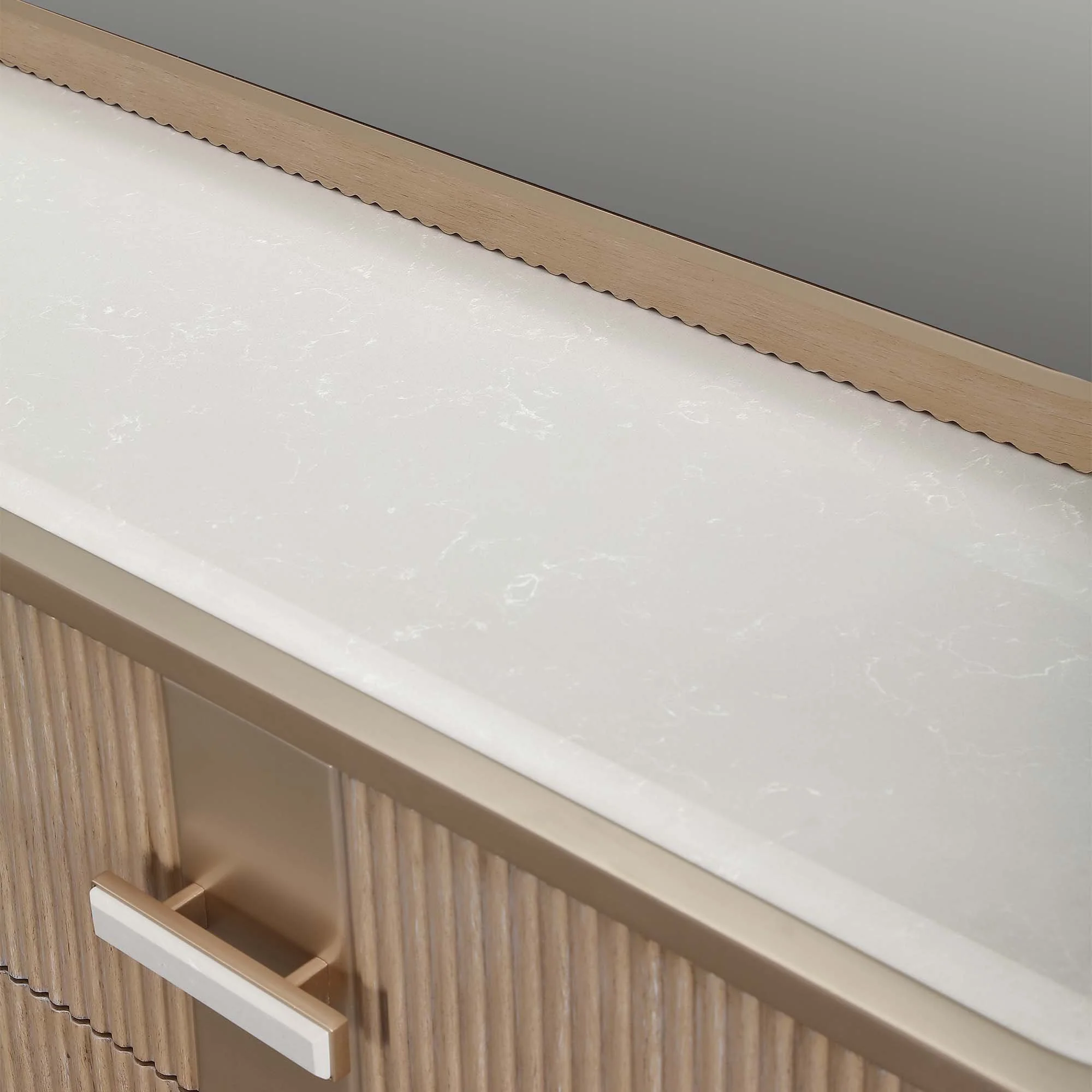 West Kensington Dresser & Wall Mirror - Sea Salt Caramel - Image 3