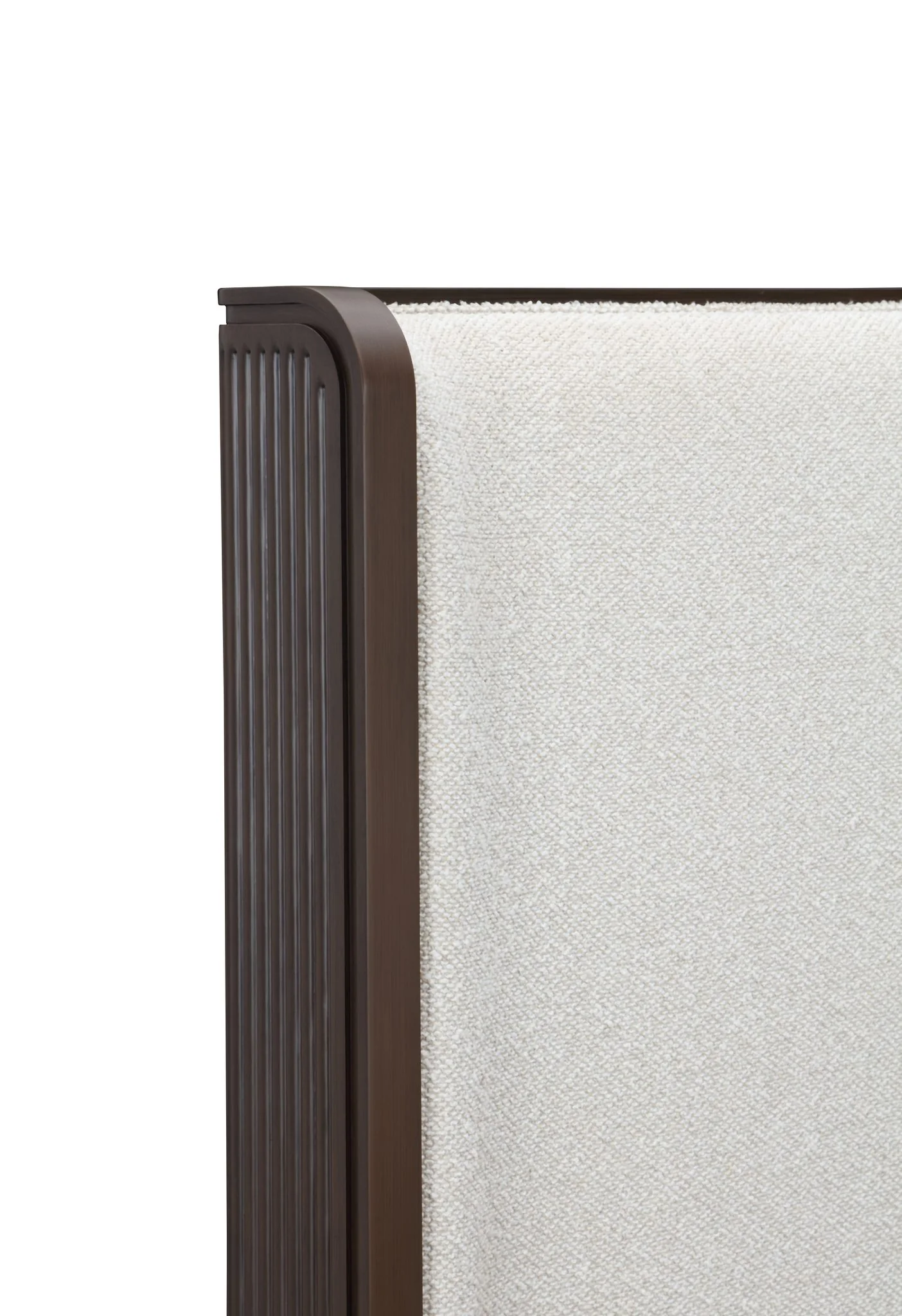 West Kensington Eastern King Bed - Buff/Medium Espresso - Image 7