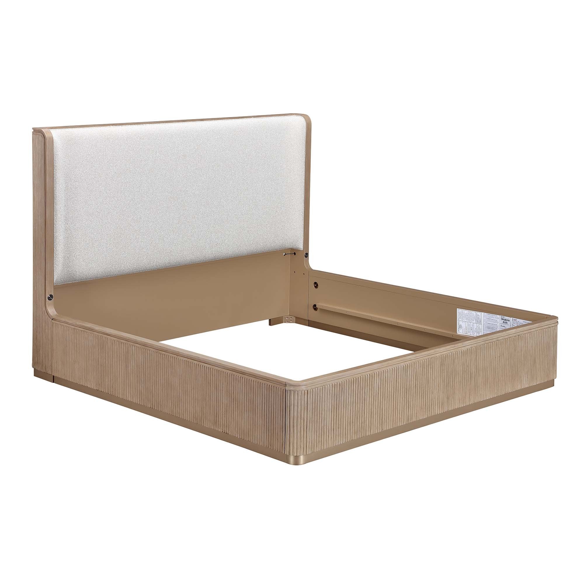 West Kensington Eastern King Bed - Sea Salt Caramel - Image 5