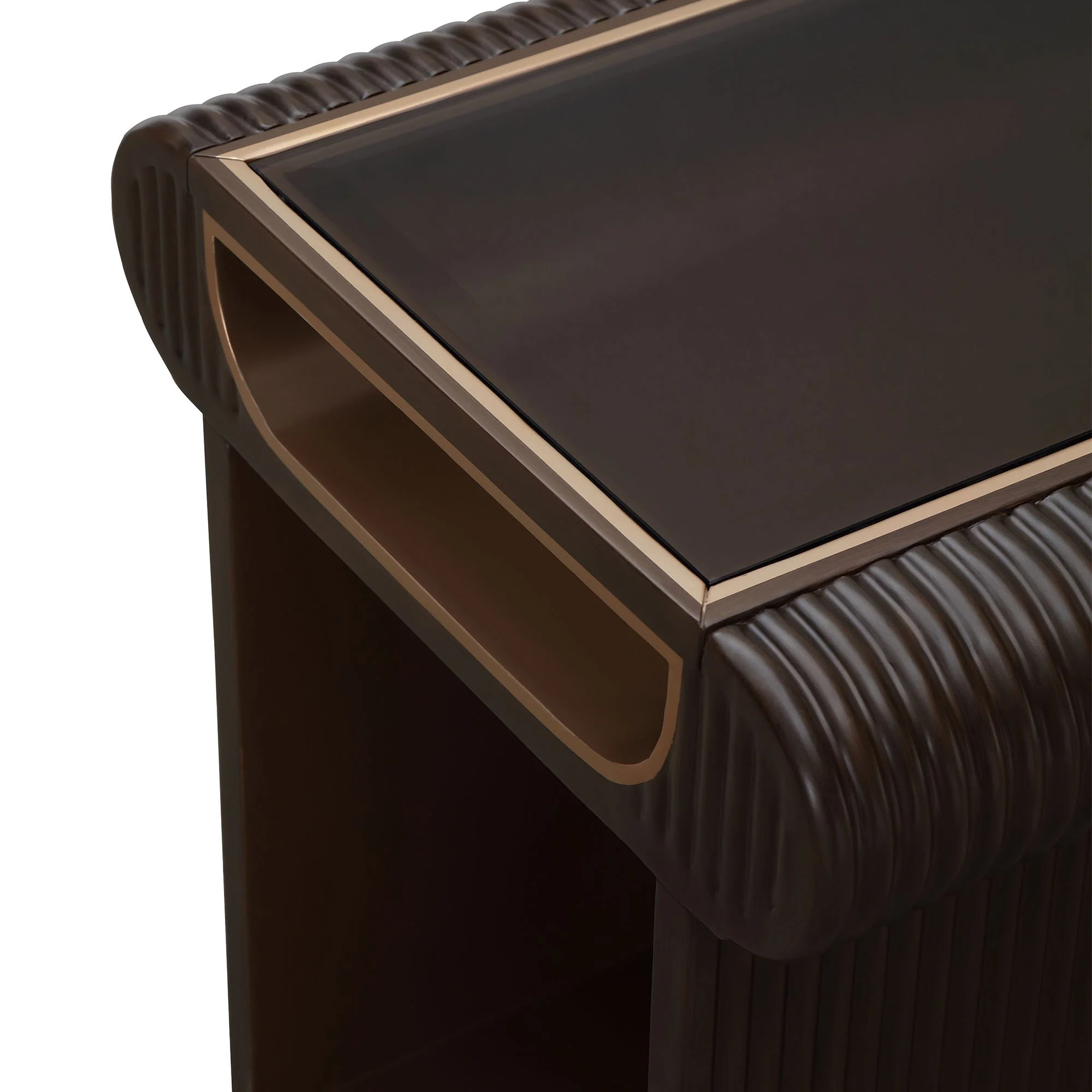 West Kensington End Table - Medium Espresso - Image 4