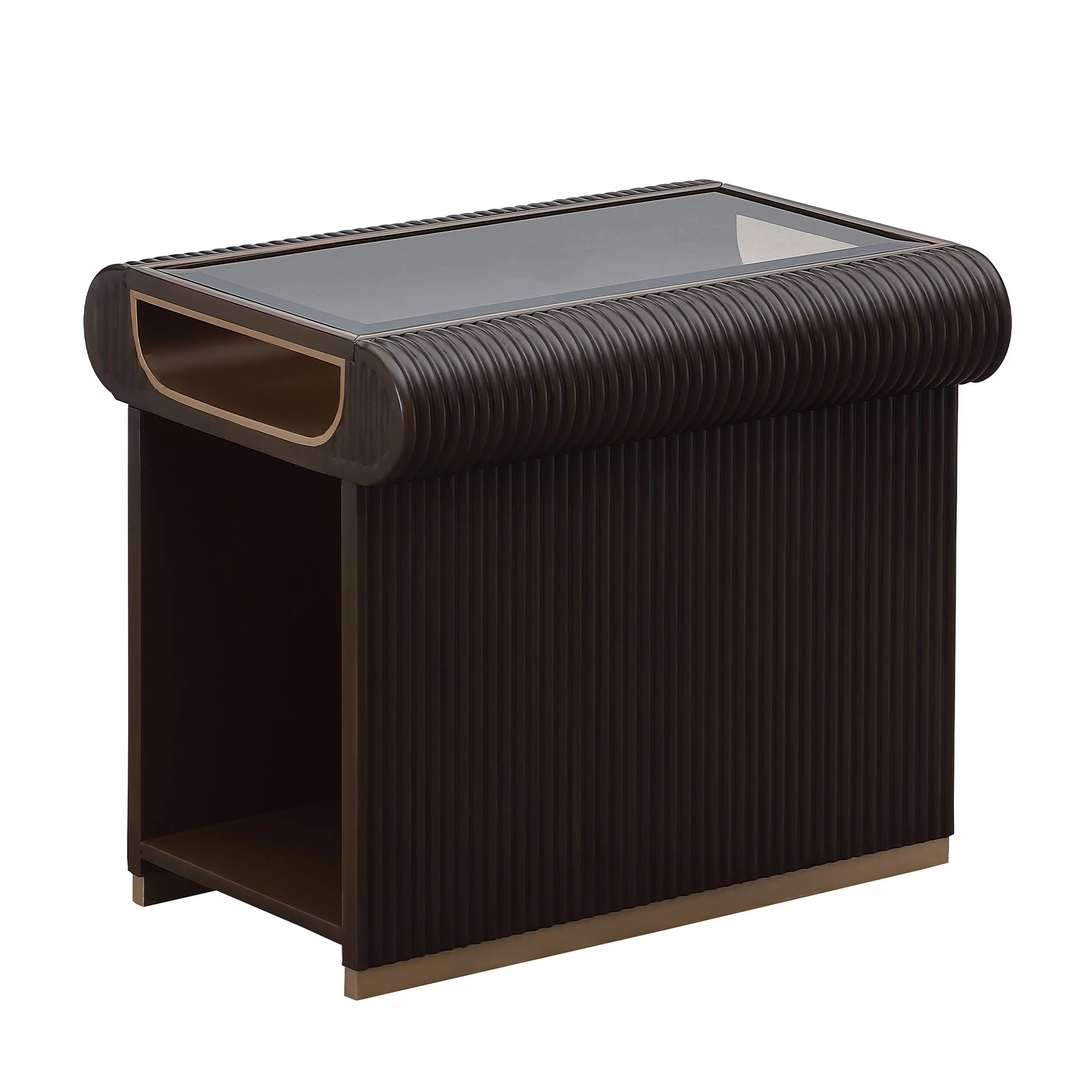 West Kensington End Table - Medium Espresso - Image 7