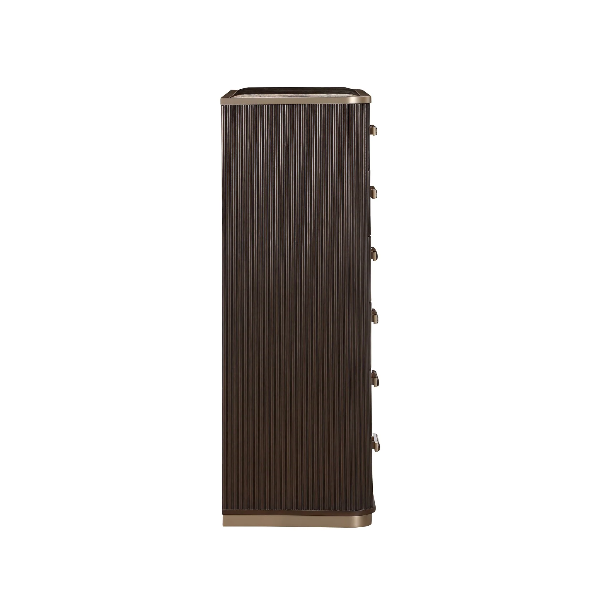West Kensington Highboy Chest Medium Espresso - Image 3