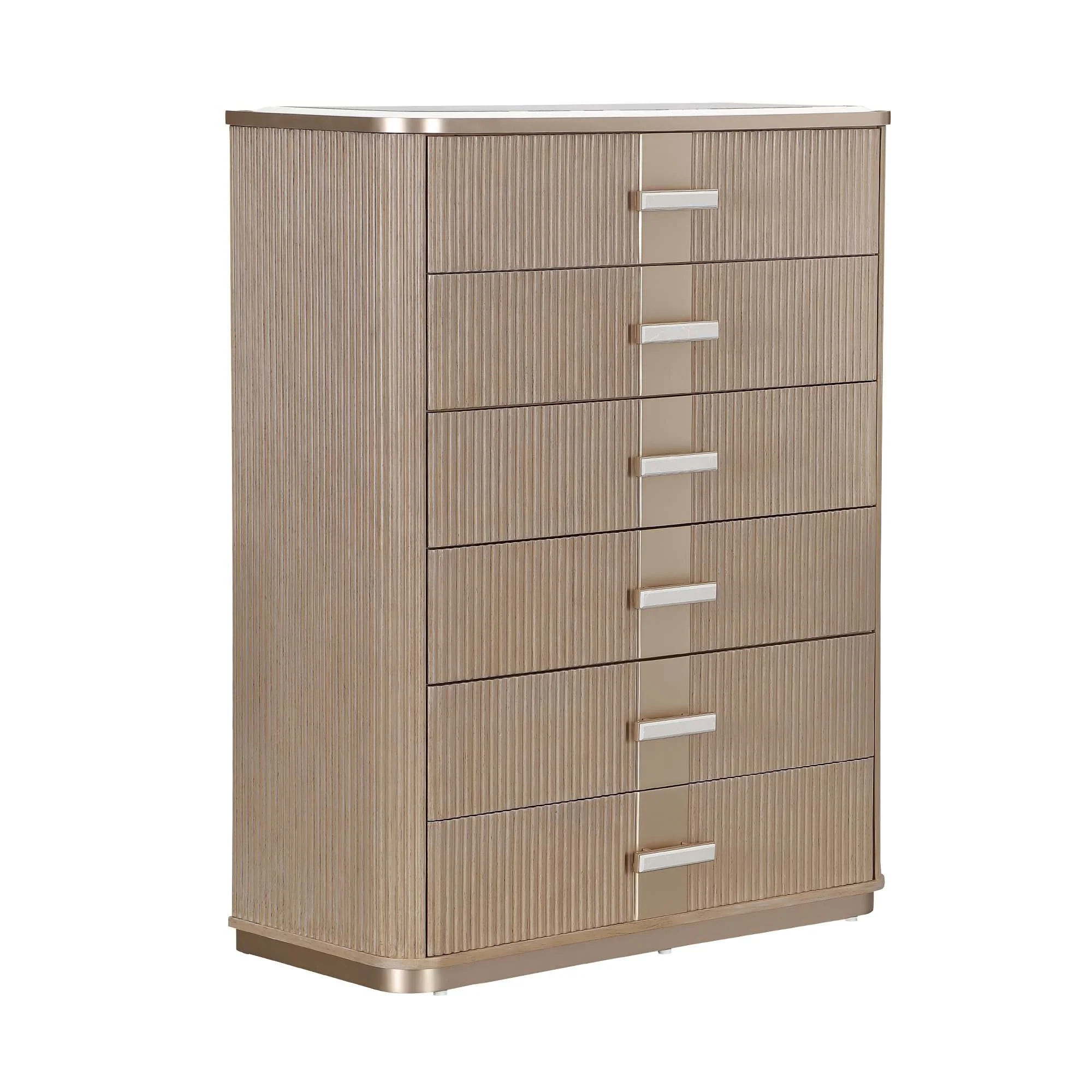 West Kensington Highboy Chest - Sea Salt Caramel - Image 2