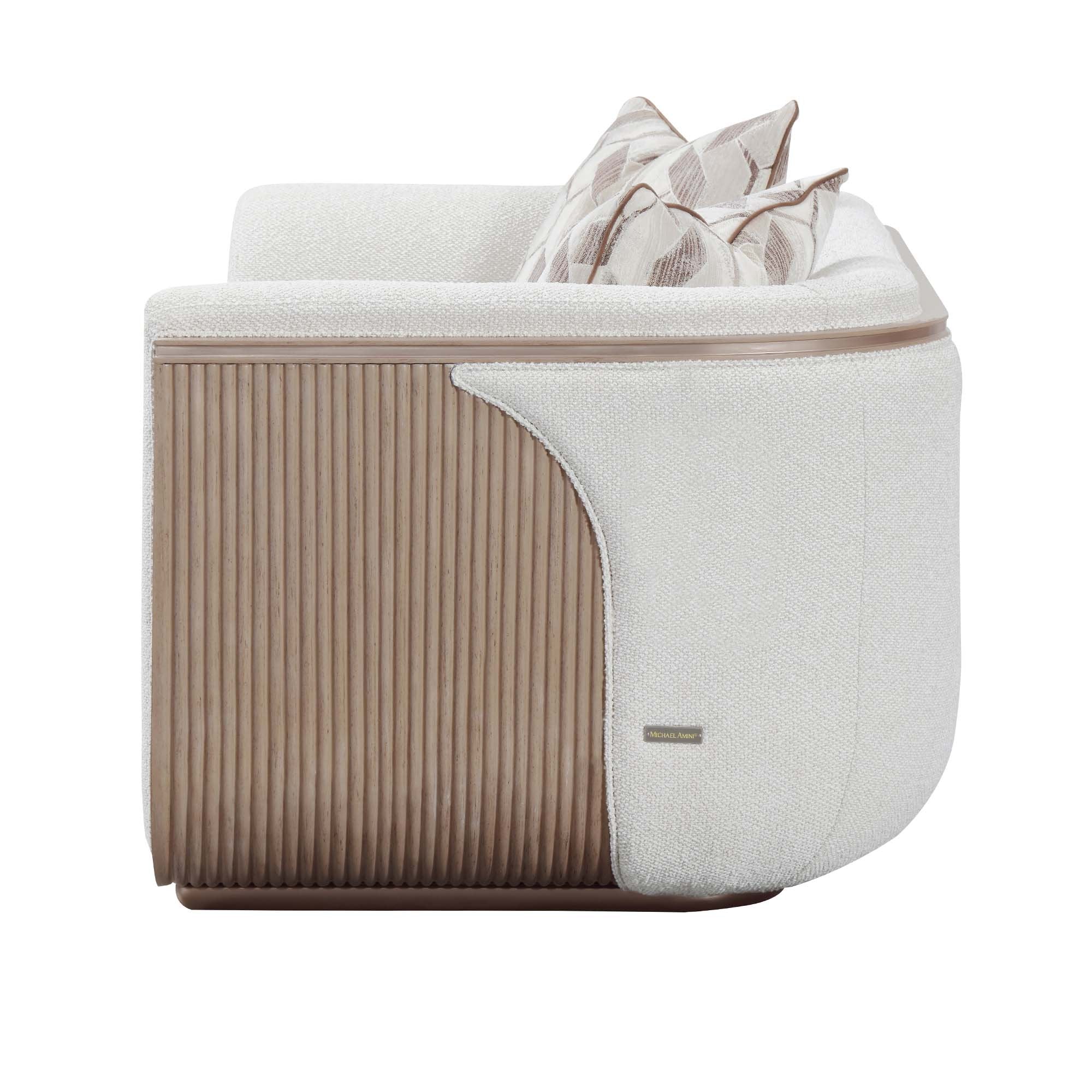 West Kensington Loveseat - Buff/Seal Salt Caramel - Image 5