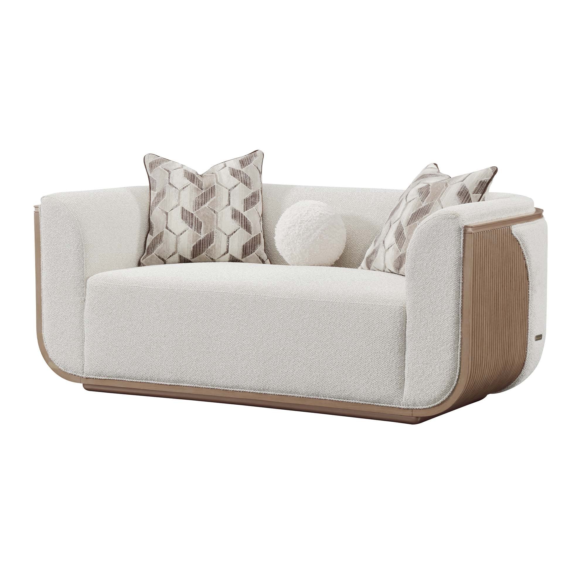 West Kensington Loveseat - Buff/Seal Salt Caramel - Image 7
