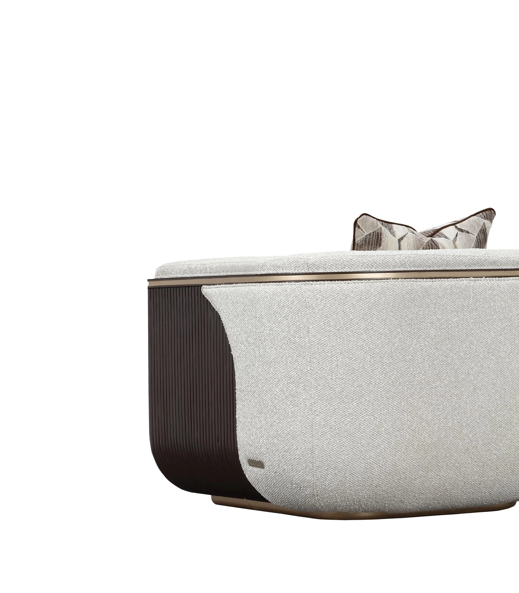West Kensington Matching Chair - Buff/Medium Espresso - Image 12