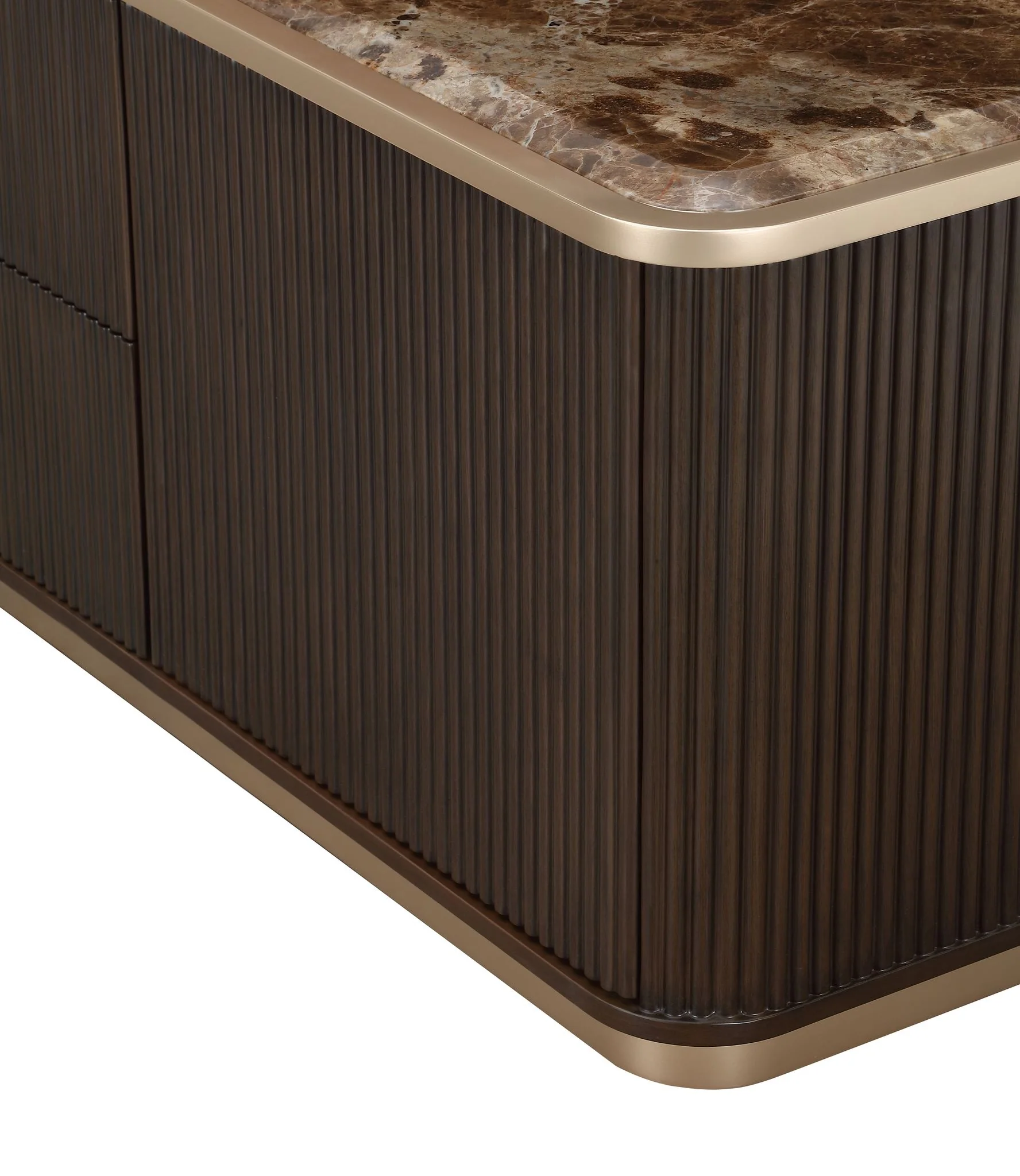 West Kensington Media Cabinet - Medium Espresso - Image 10