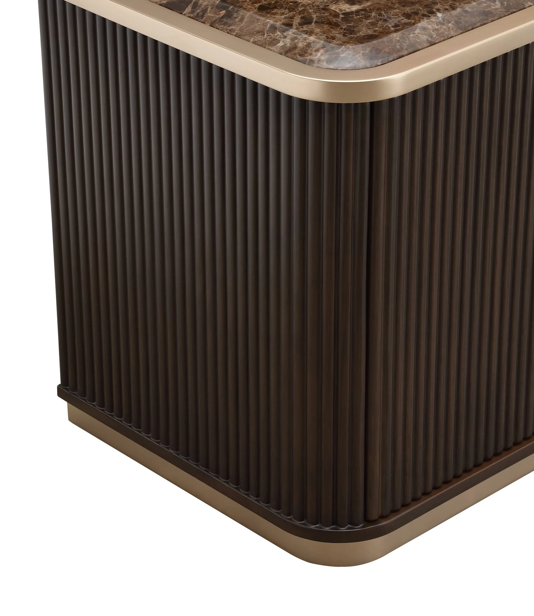 West Kensington Media Cabinet - Medium Espresso - Image 11