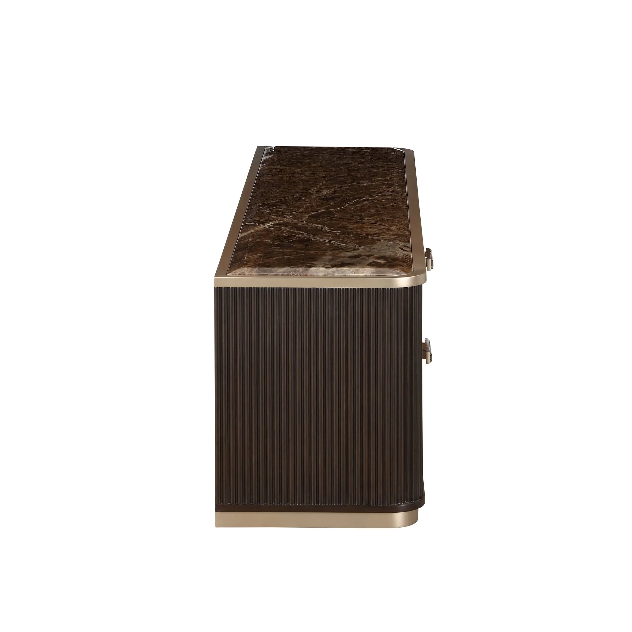 West Kensington Media Cabinet - Medium Espresso - Image 2